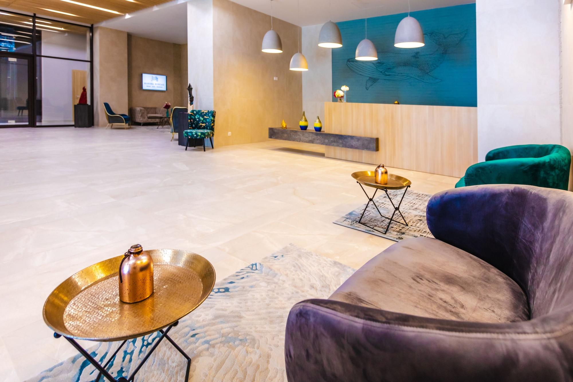 Vista Lobby DAS Marina Burgas Hotel