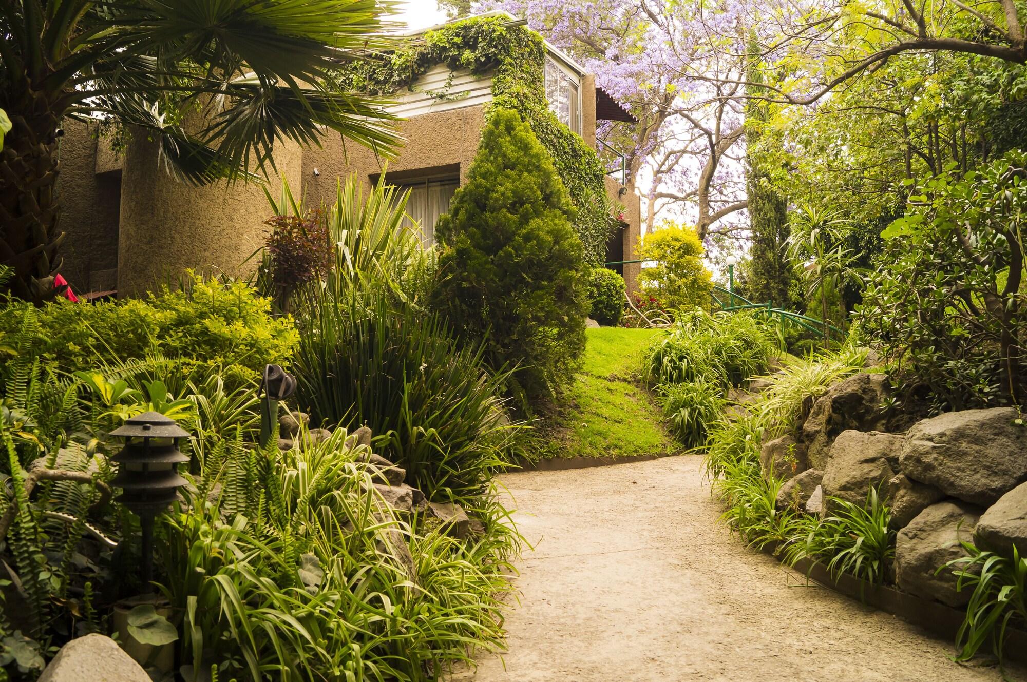 Vista Exterior Garden House Welcome to San Ángel