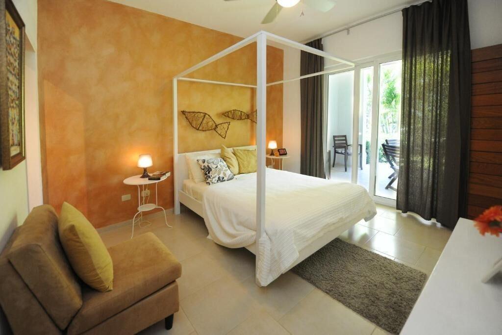 Habitación Infiniti Blu 2 bedroom suite with AC, WIFI, Free Breakfast and airport shuttle.