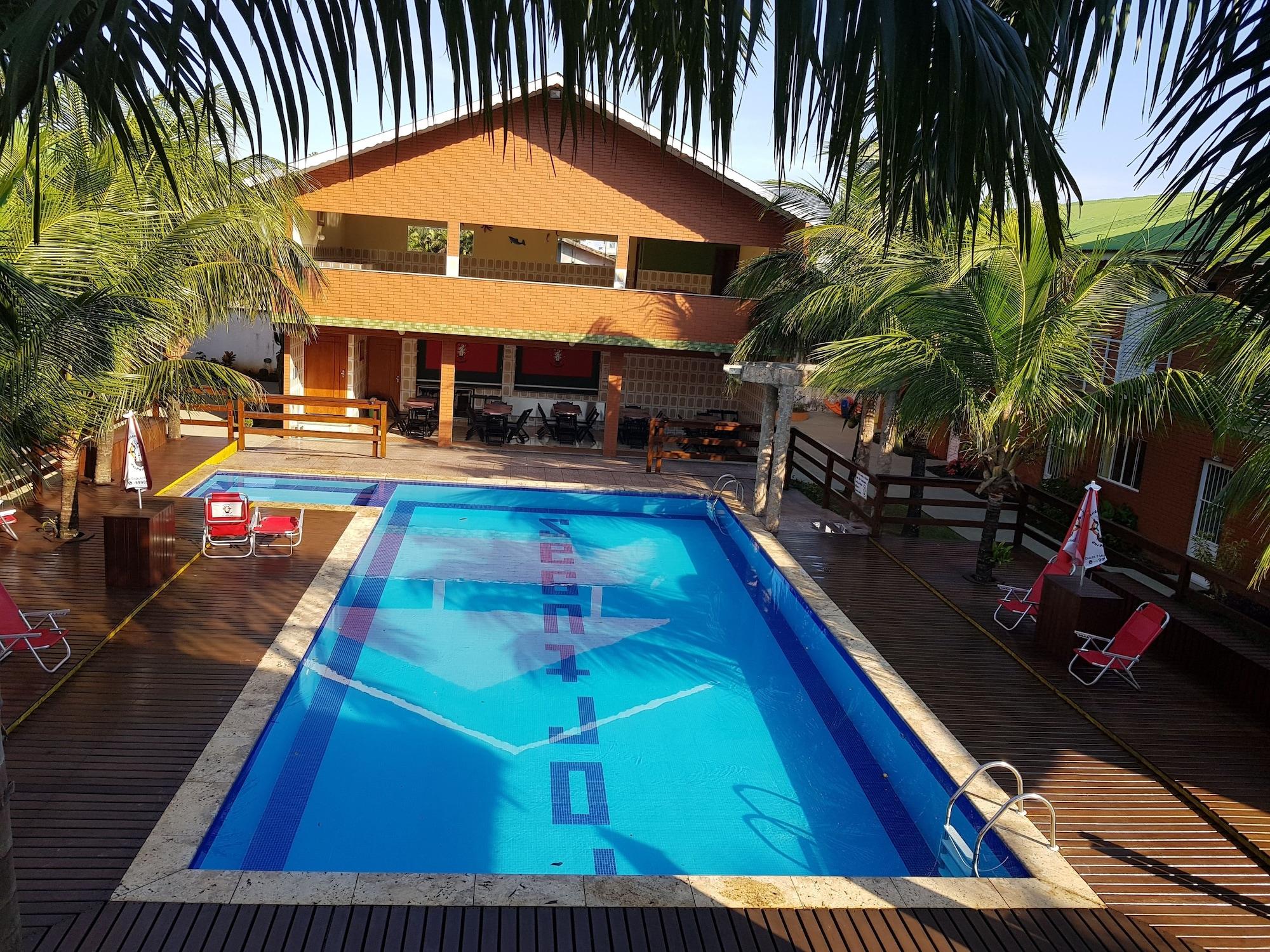 Vista Piscina Pousada Residencial dos Portugas