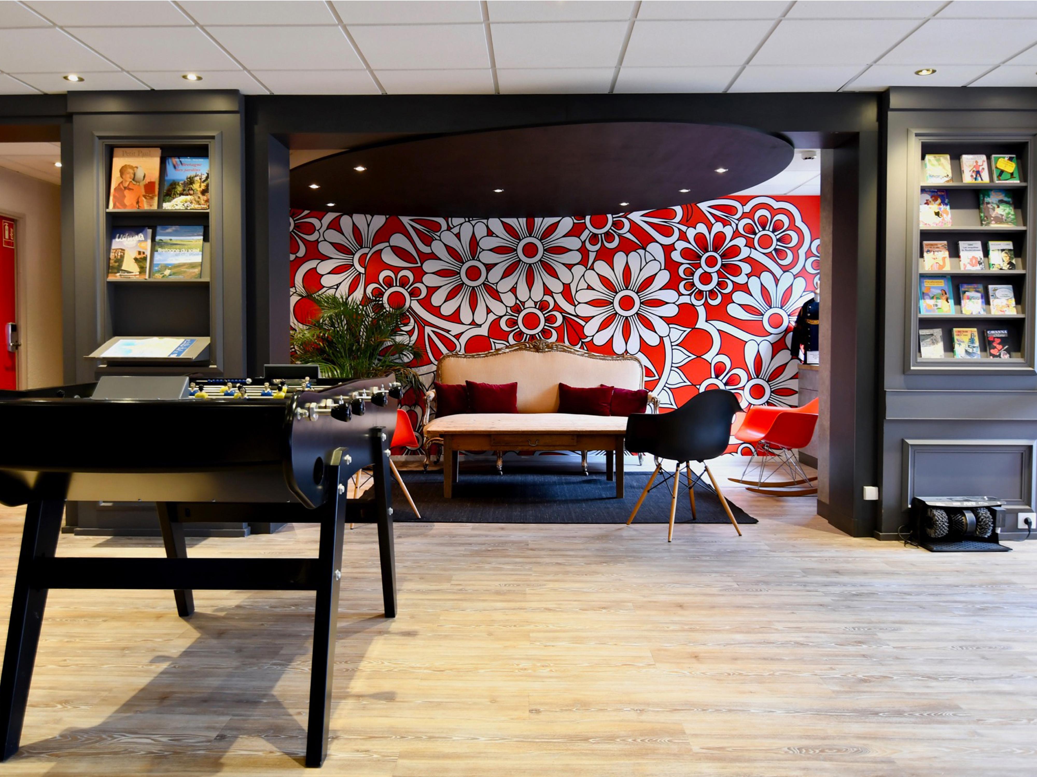 Vista Lobby ibis Quimper