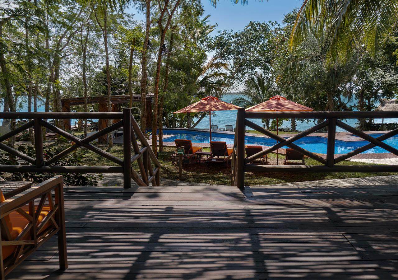Vista Piscina Mia Bacalar Luxury Resort & Spa
