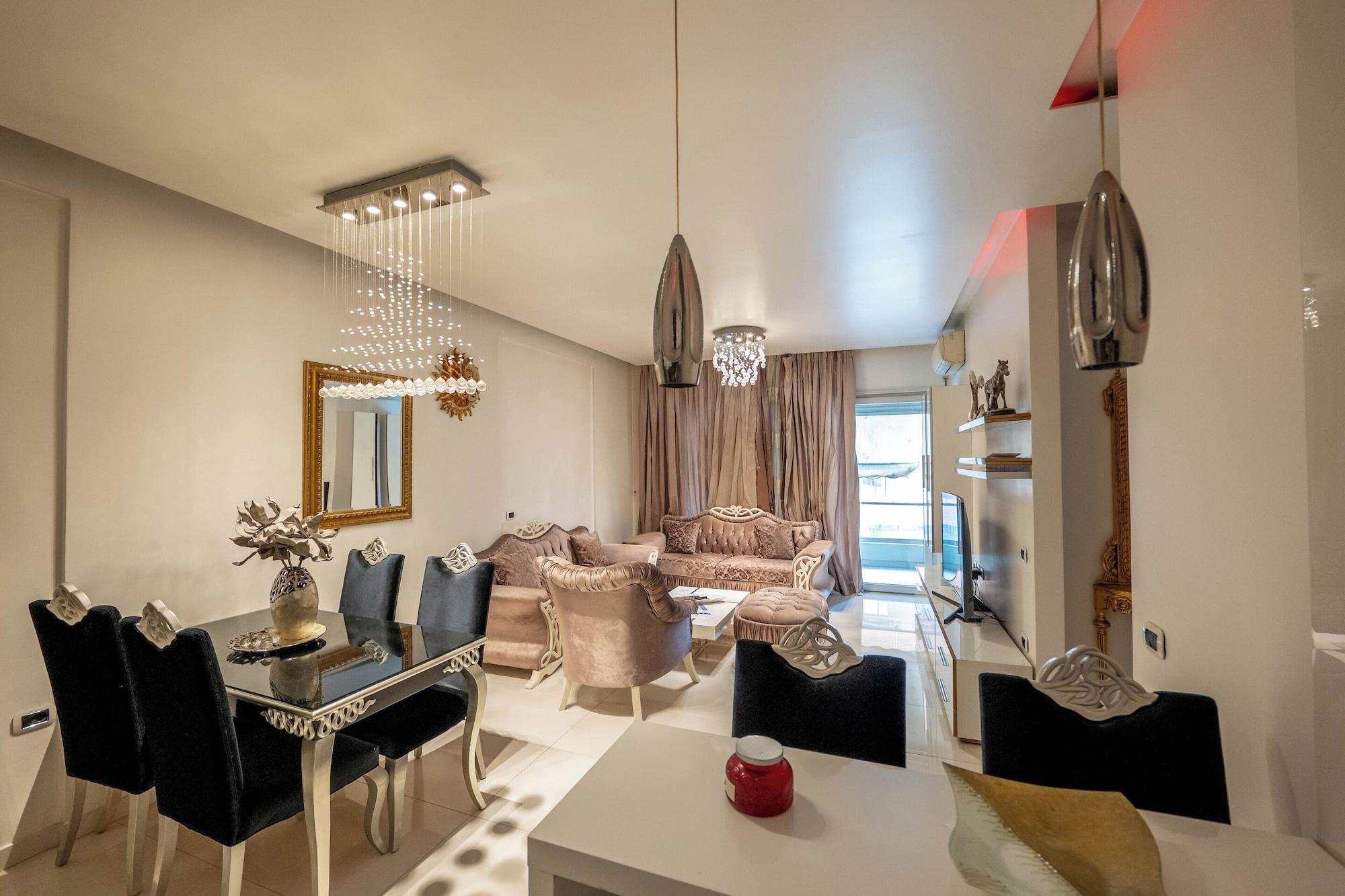 Habitación Tirent Apartment-Spacious 2-Bedroom Stay in Delijorgji Tirana