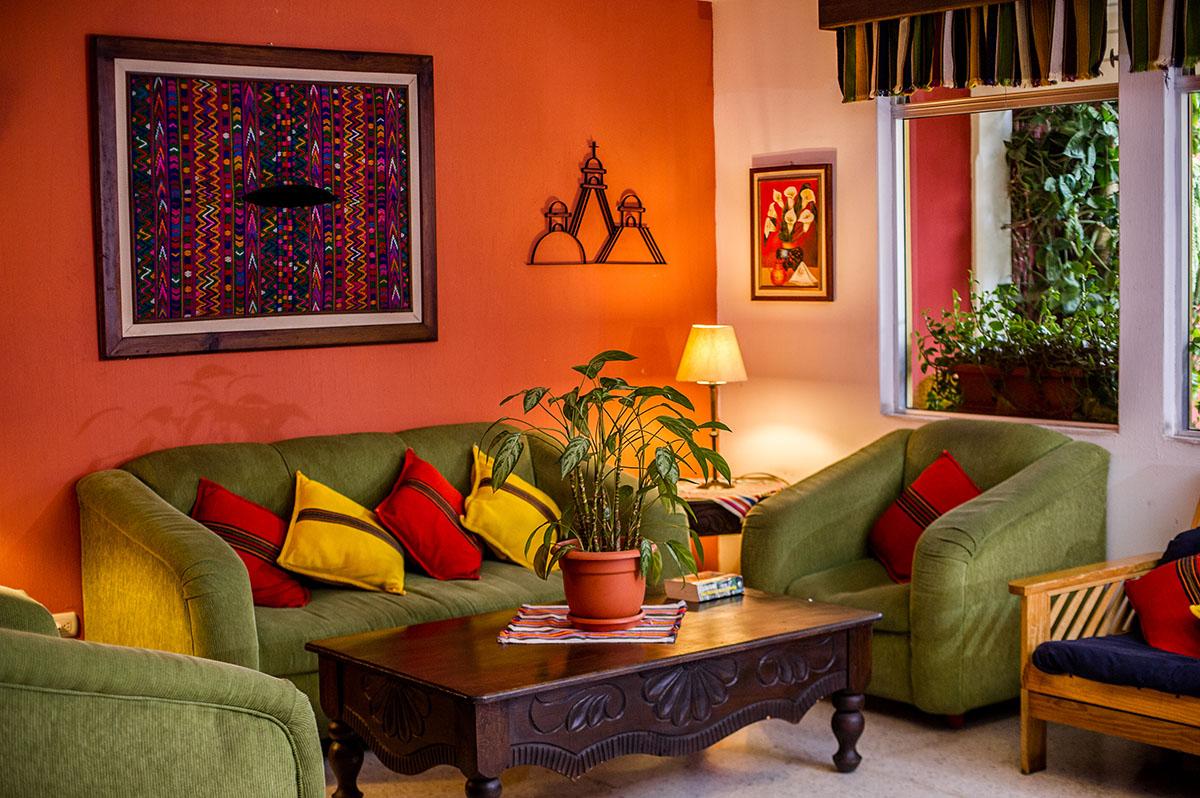 Vista Lobby Casa Rustica