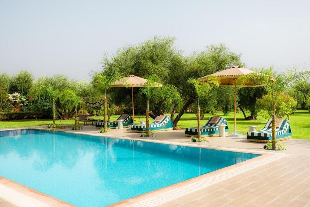 Vista Piscina Villa Stevana