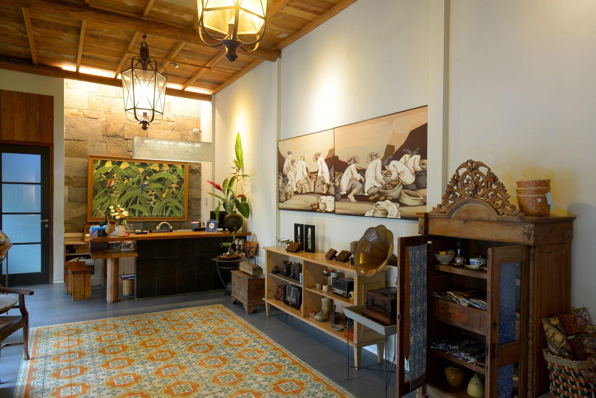 Vista Lobby WARISAN Heritage Boutique Hotel