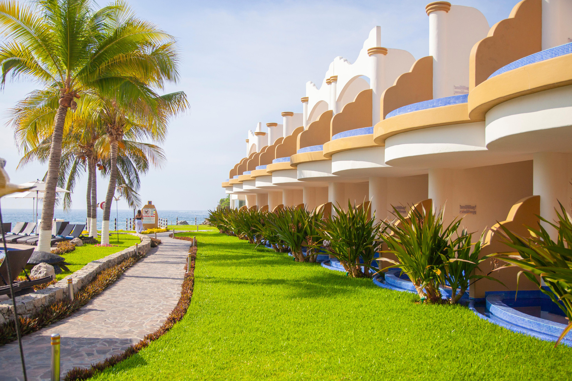 Vista Exterior Quinta Bella Huatulco