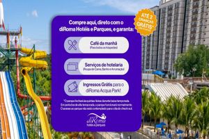 Alojamiento - diRoma Villas direto com o Grupo diRoma com acesso ao Acqua Park e Café da manhã