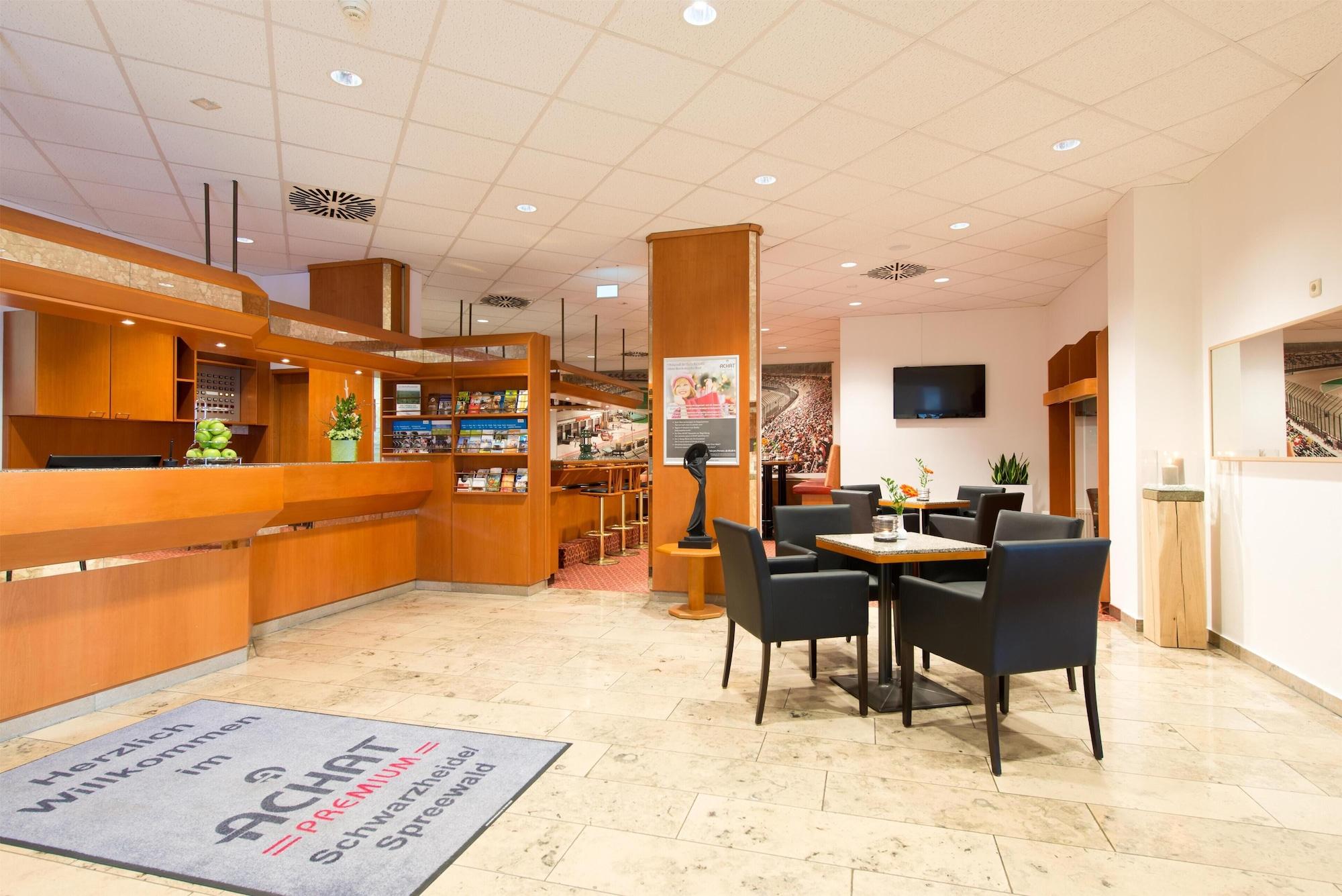 Vista Lobby ACHAT Hotel Schwarzheide Lausitz
