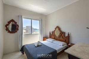 Alquiler Vacacional - Apto Vista Mar 3Q e Garagem 130m da Praia ROR0002