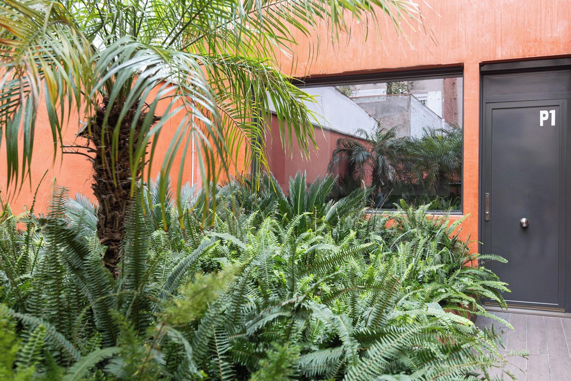 Vista Exterior Enjoybcn Patio de Gala Apartments