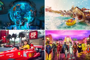 Actividad - Entradas de 1 día a la Isla Yas en Abu Dabi para 2 parques (Ferrari, Warner, Yas y SeaWorld)
