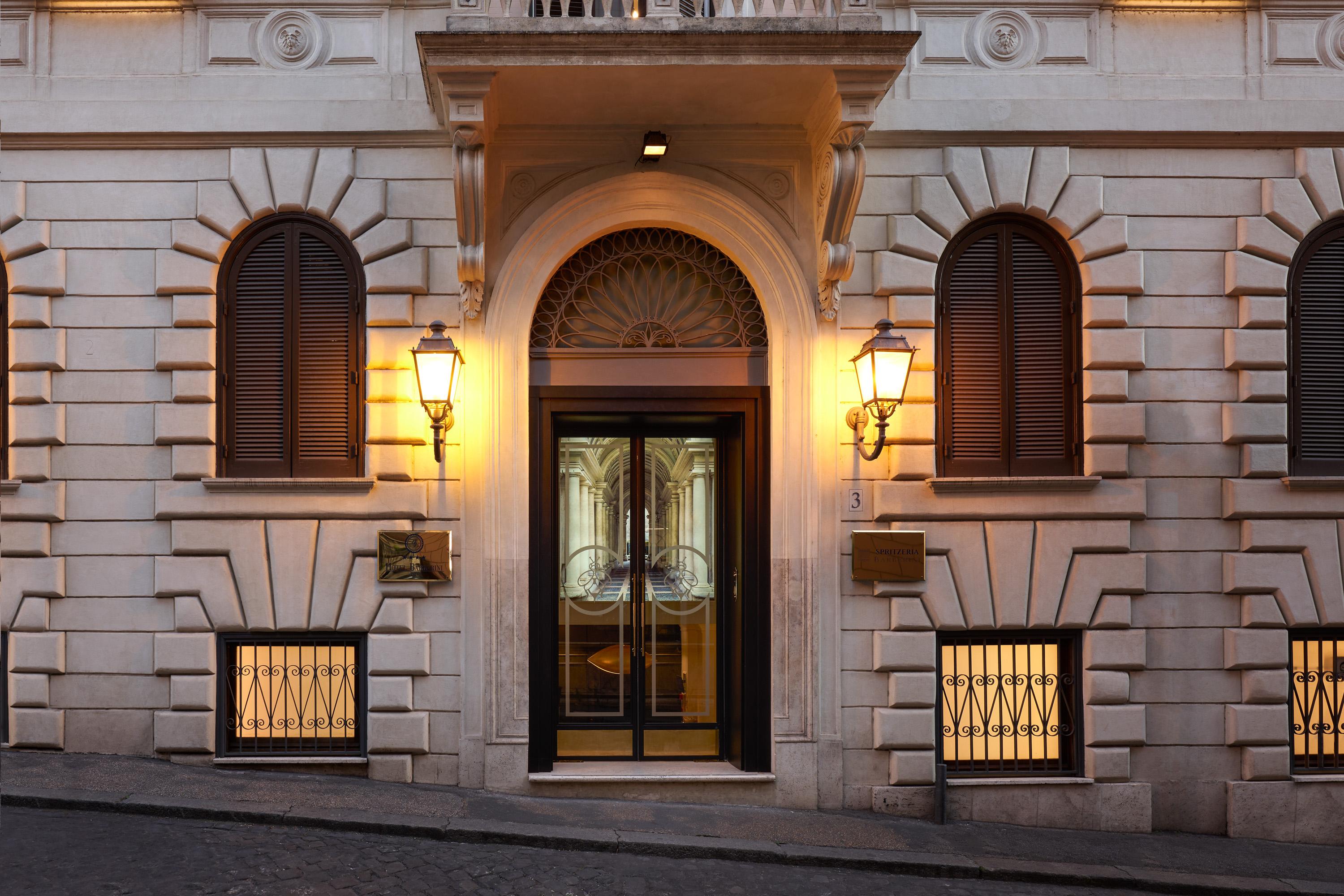 Vista Exterior Hotel Barberini