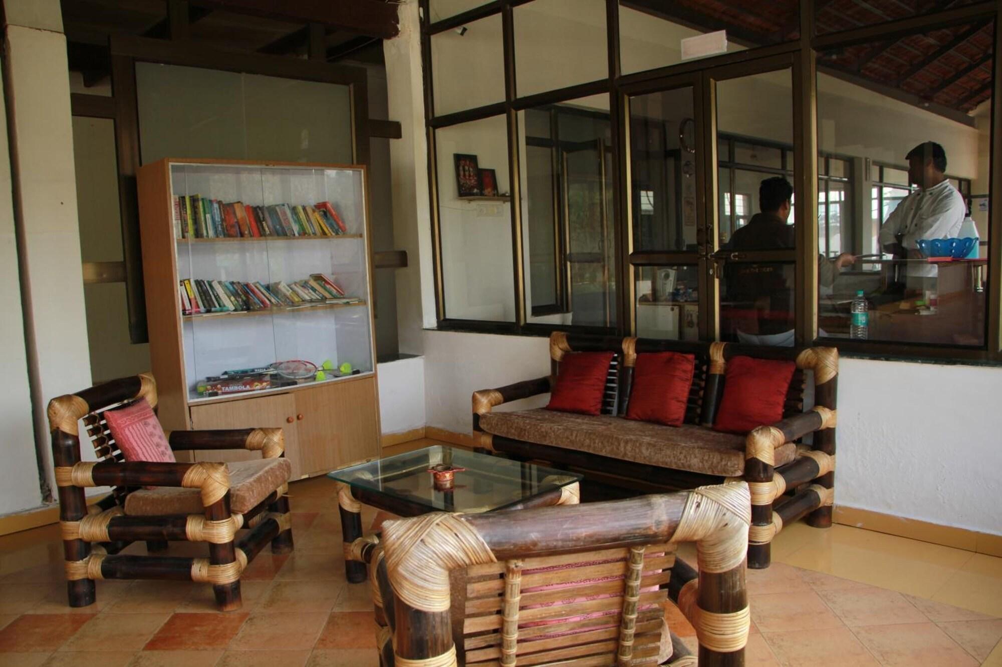 Vista Lobby Nature's Sprout Wildmark Kanha Resort