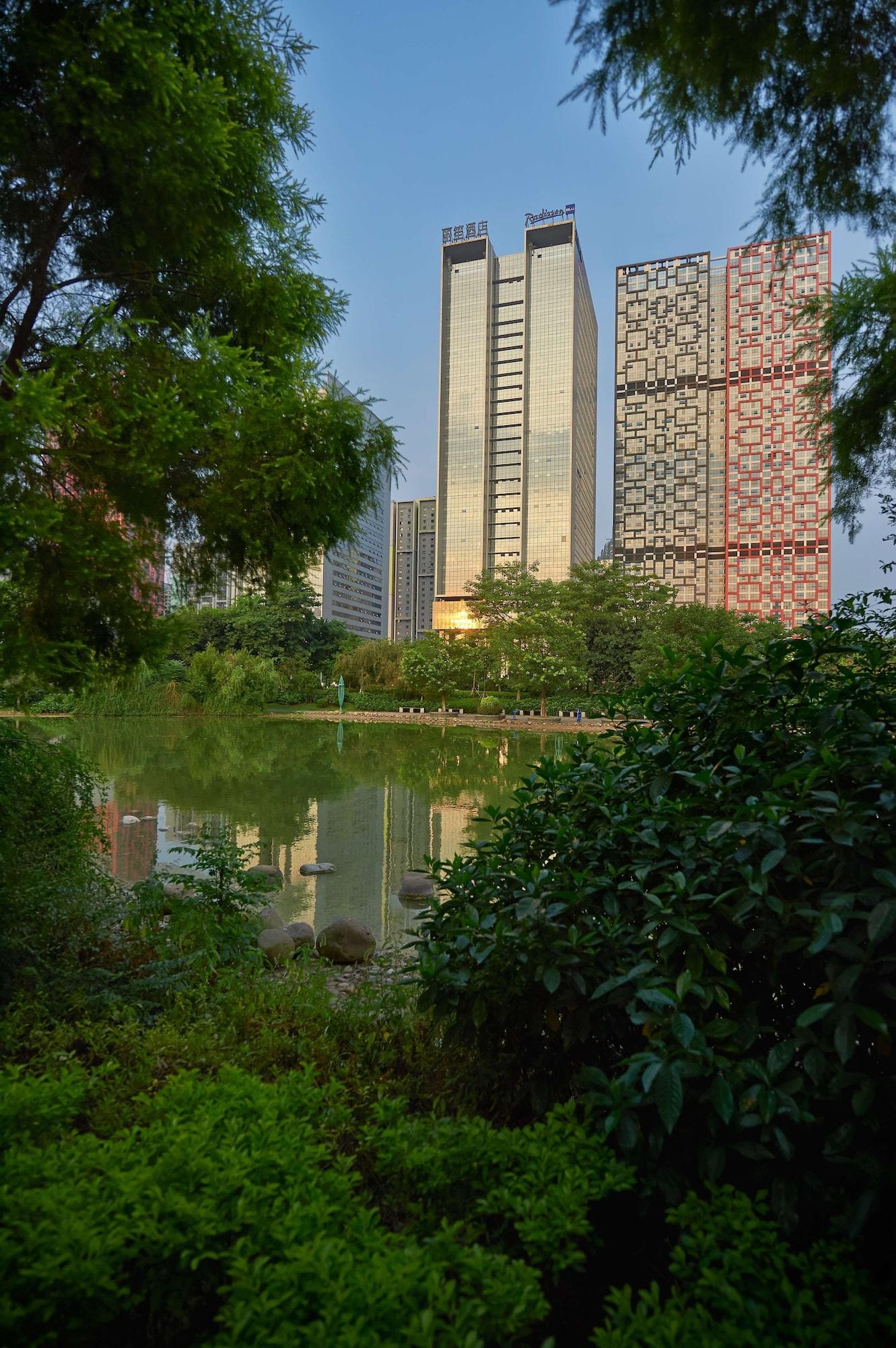 Vista Exterior Radisson Blu Hotel Liuzhou