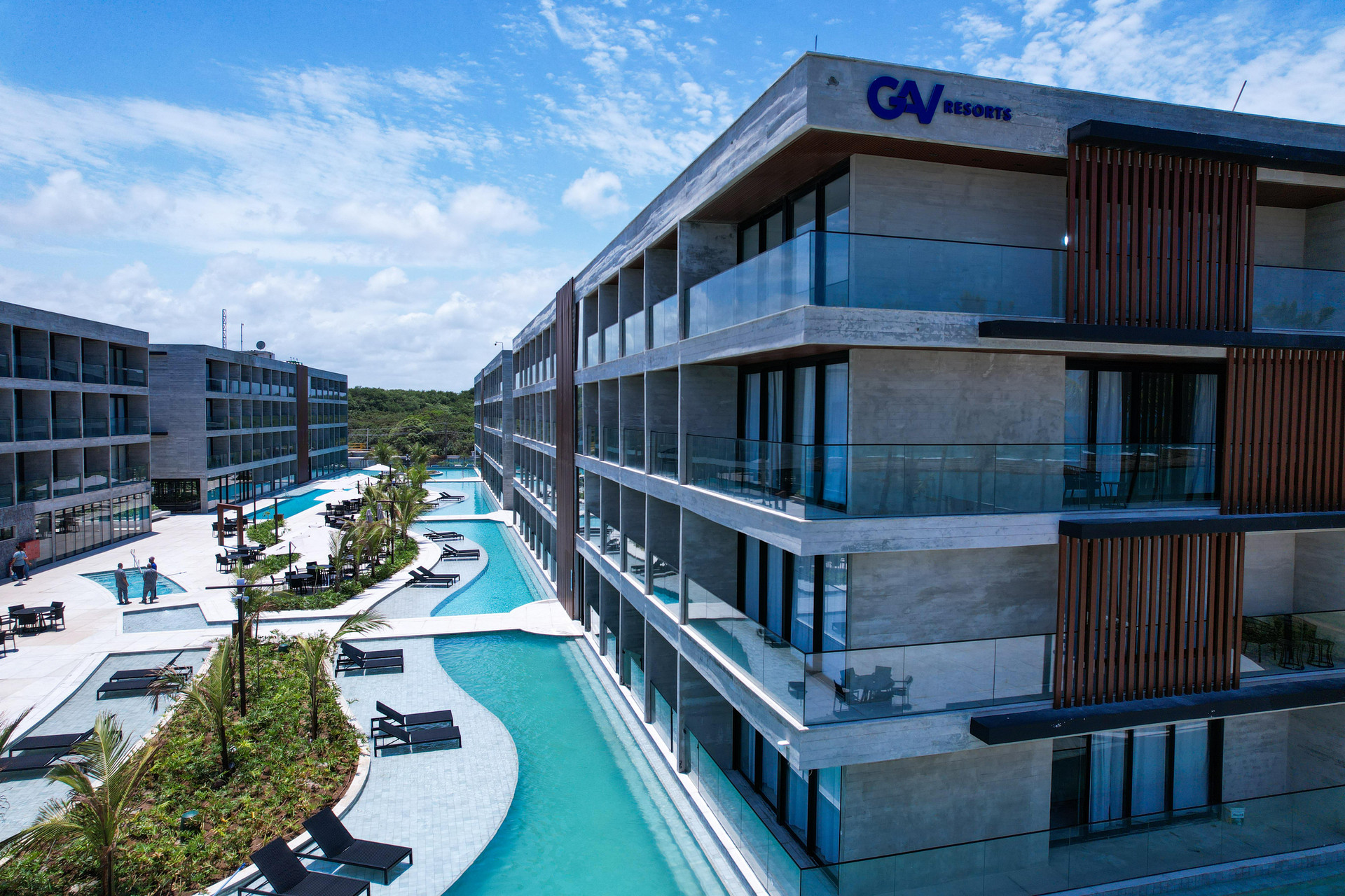 Vista Exterior Porto Alto Resort - Gav Resorts