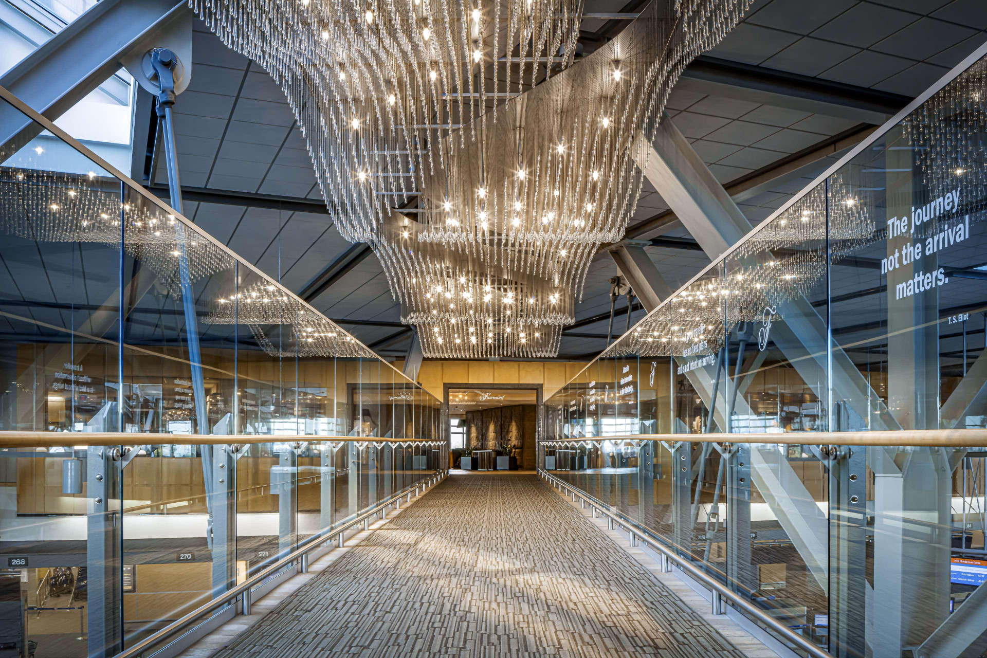 Vista Lobby Fairmont Vancouver Airport In-Terminal Hotel