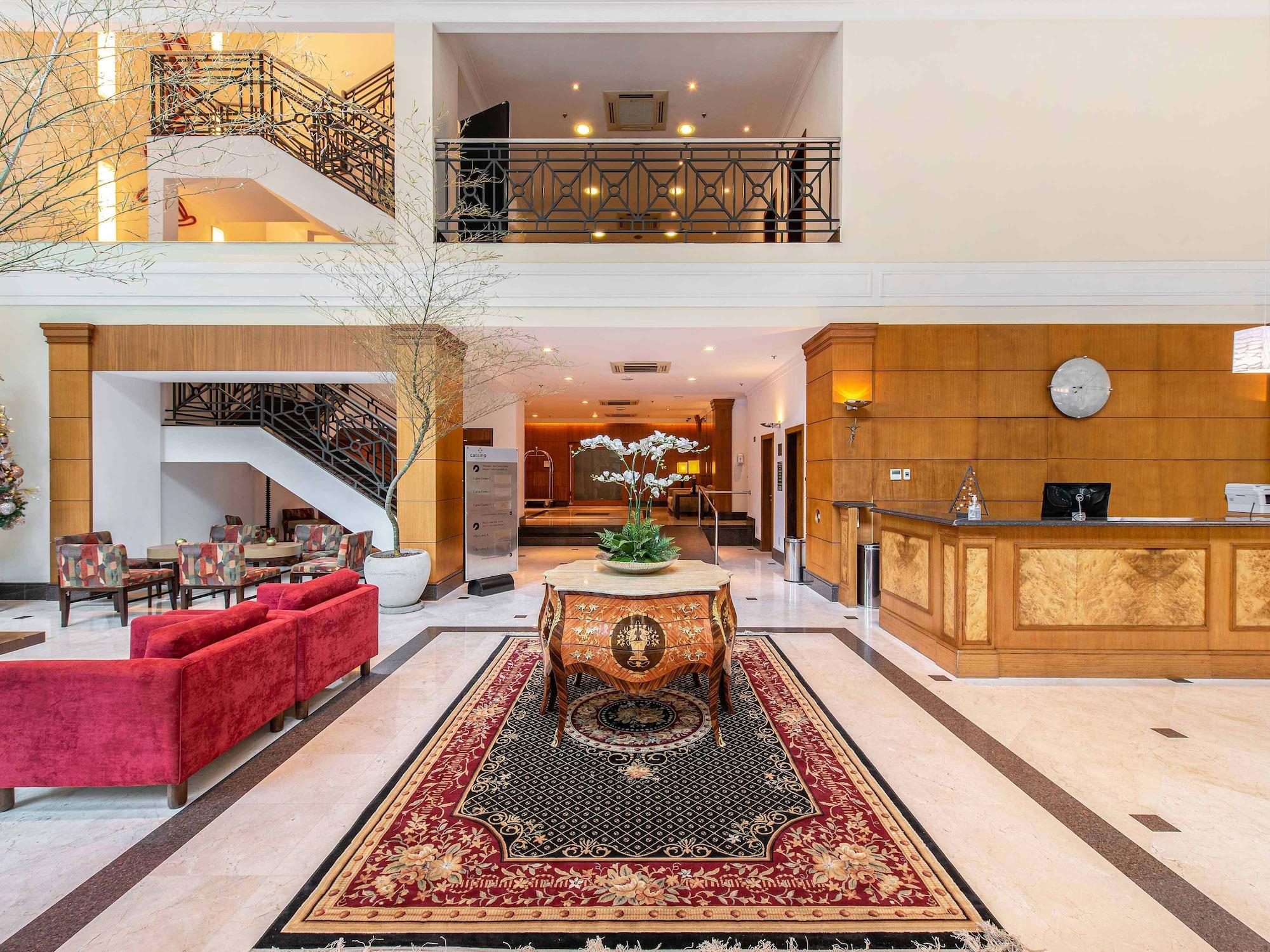 Vista Lobby Hotel Cassino Tower Campinas Cambui By Nacional Inn