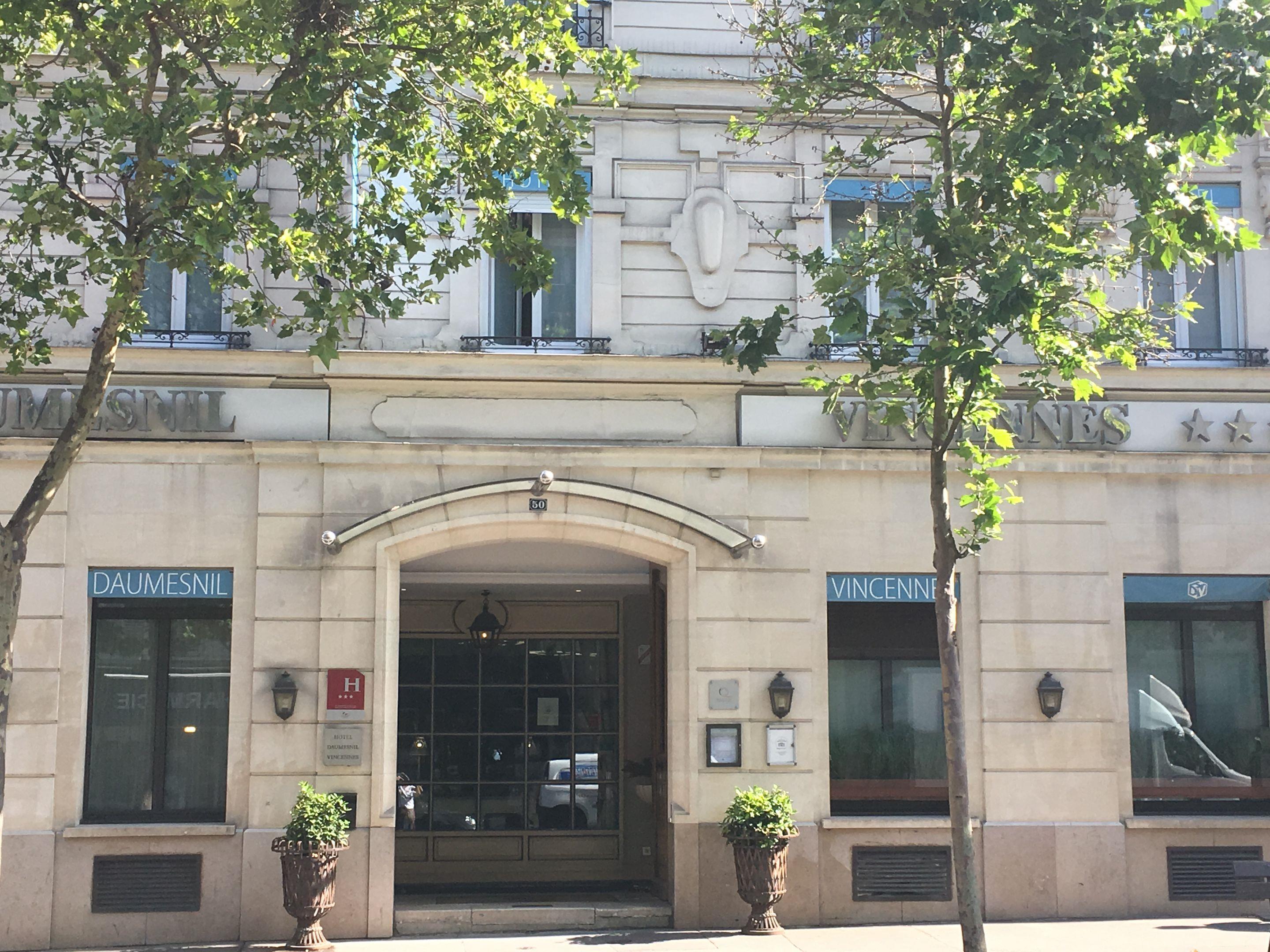 Vista Exterior Hôtel Daumesnil - Vincennes