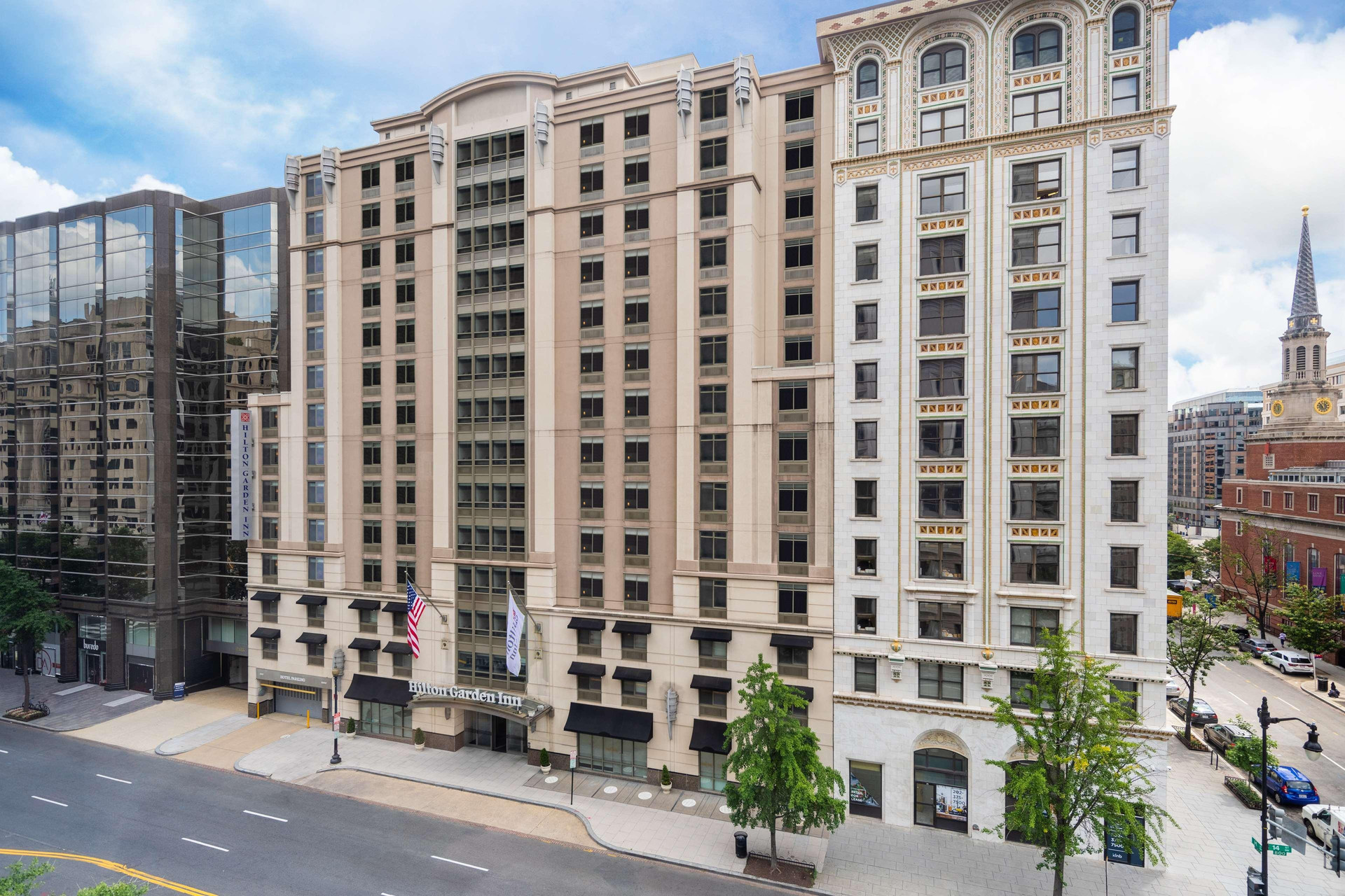 Vista Exterior Hilton Garden Inn Washington DC Downtown