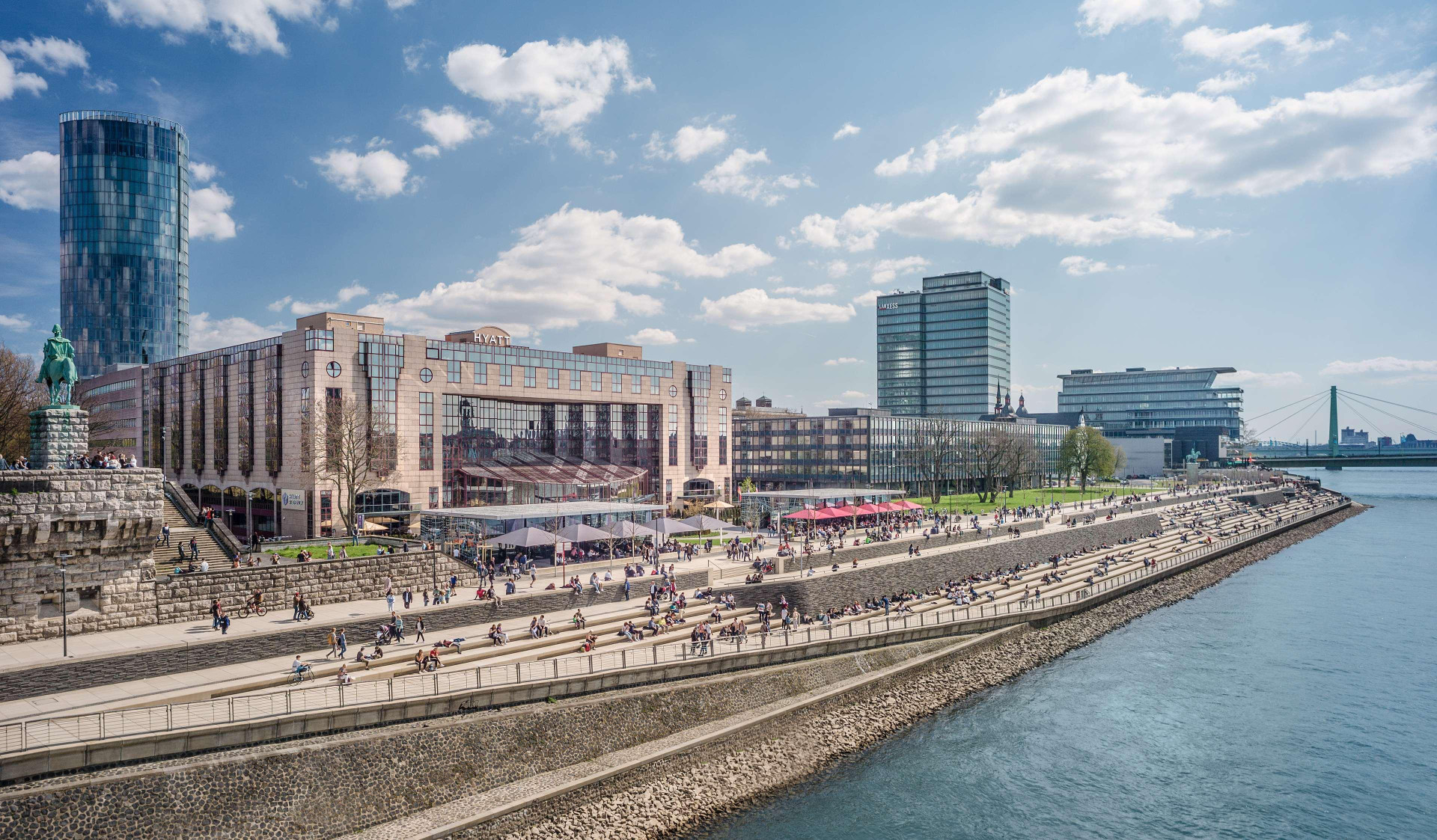 Vista Exterior Hyatt Regency Cologne