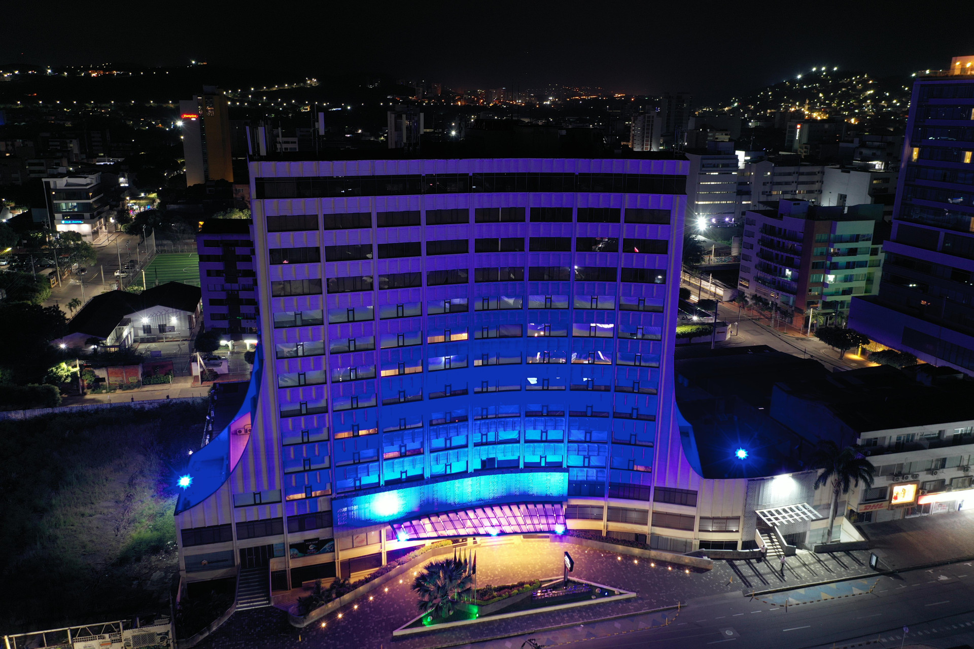 Vista Exterior Hotel Casino Internacional