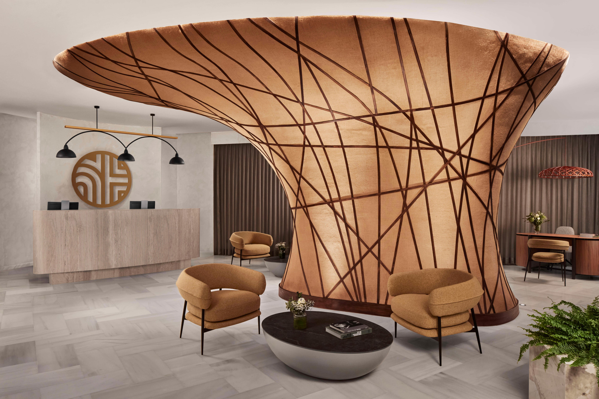 Vista Lobby NH Collection Palacio de Córdoba