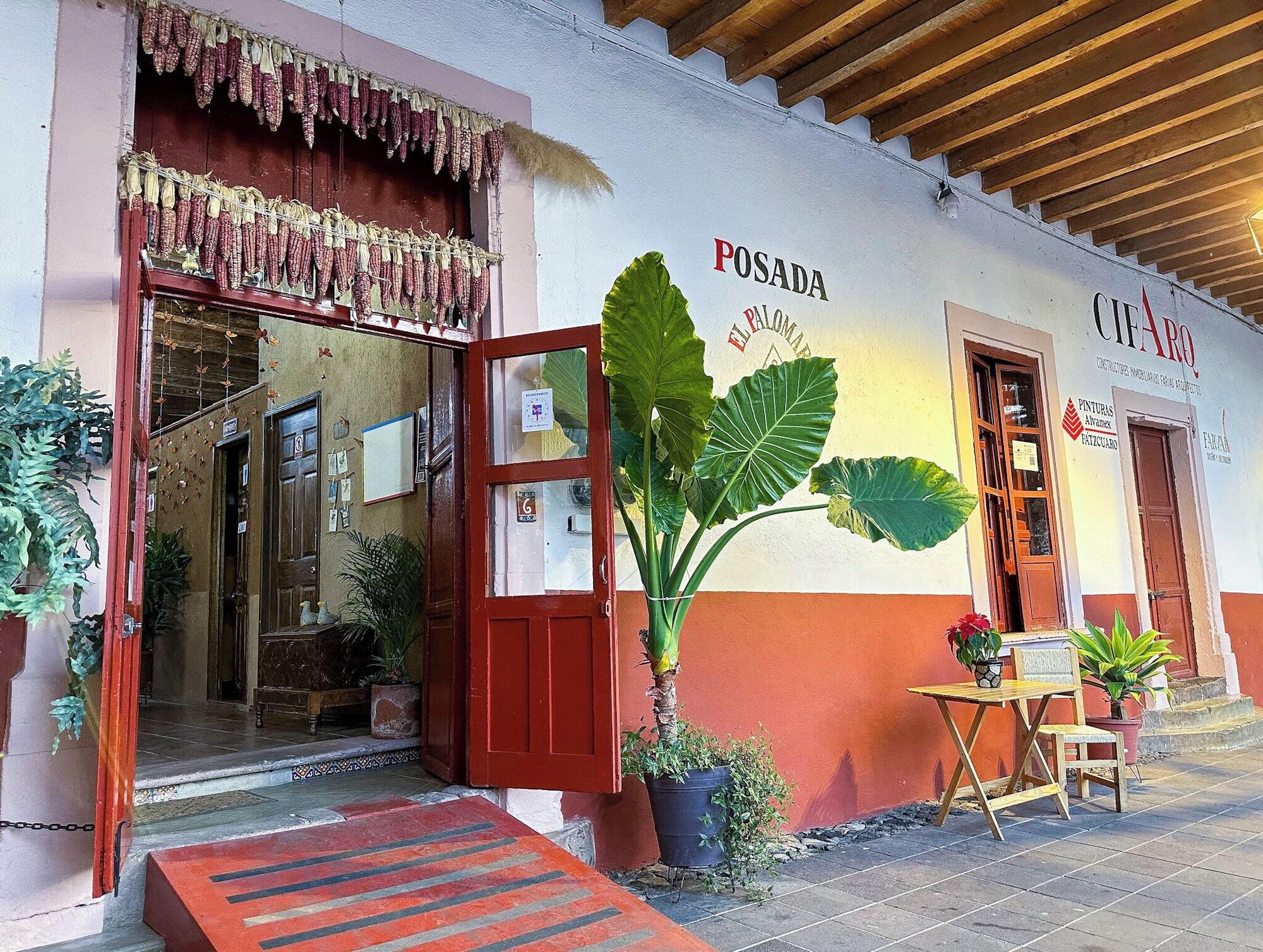 Vista Exterior Posada El Palomar Pátzcuaro