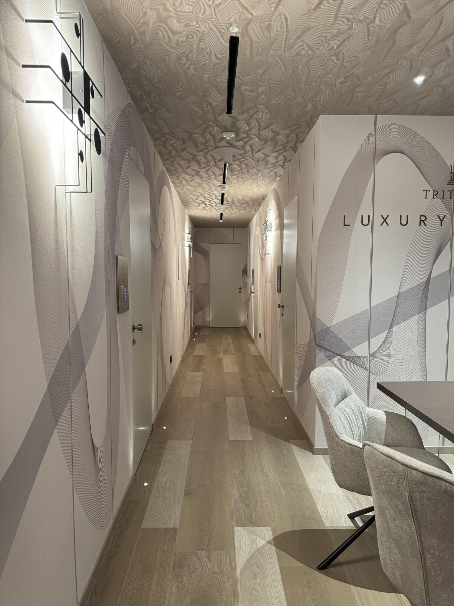 Vista Lobby Tritone Luxury Suites Fontana di Trevi