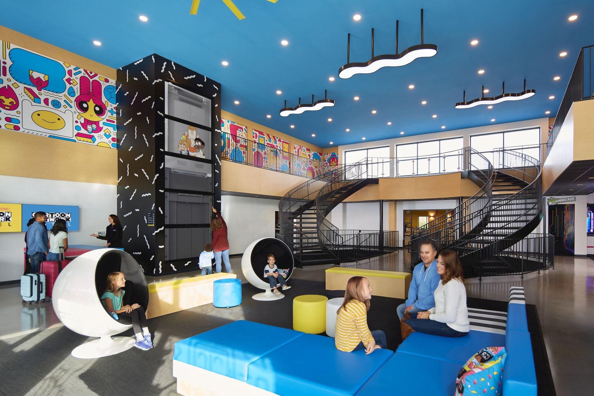 Vista Lobby Cartoon Network Hotel