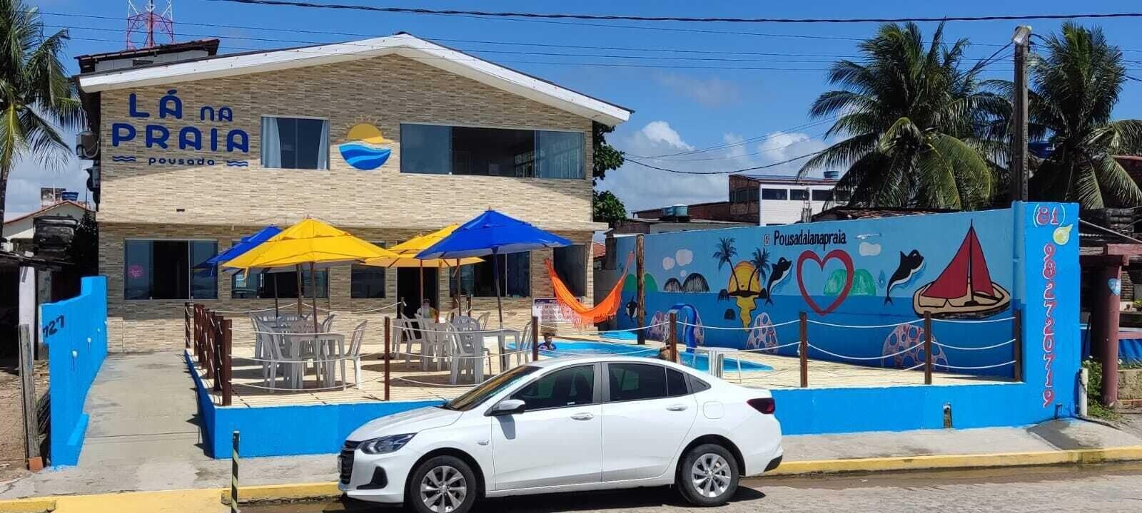 Vista Exterior Pousada & Restaurante Lá Na praia
