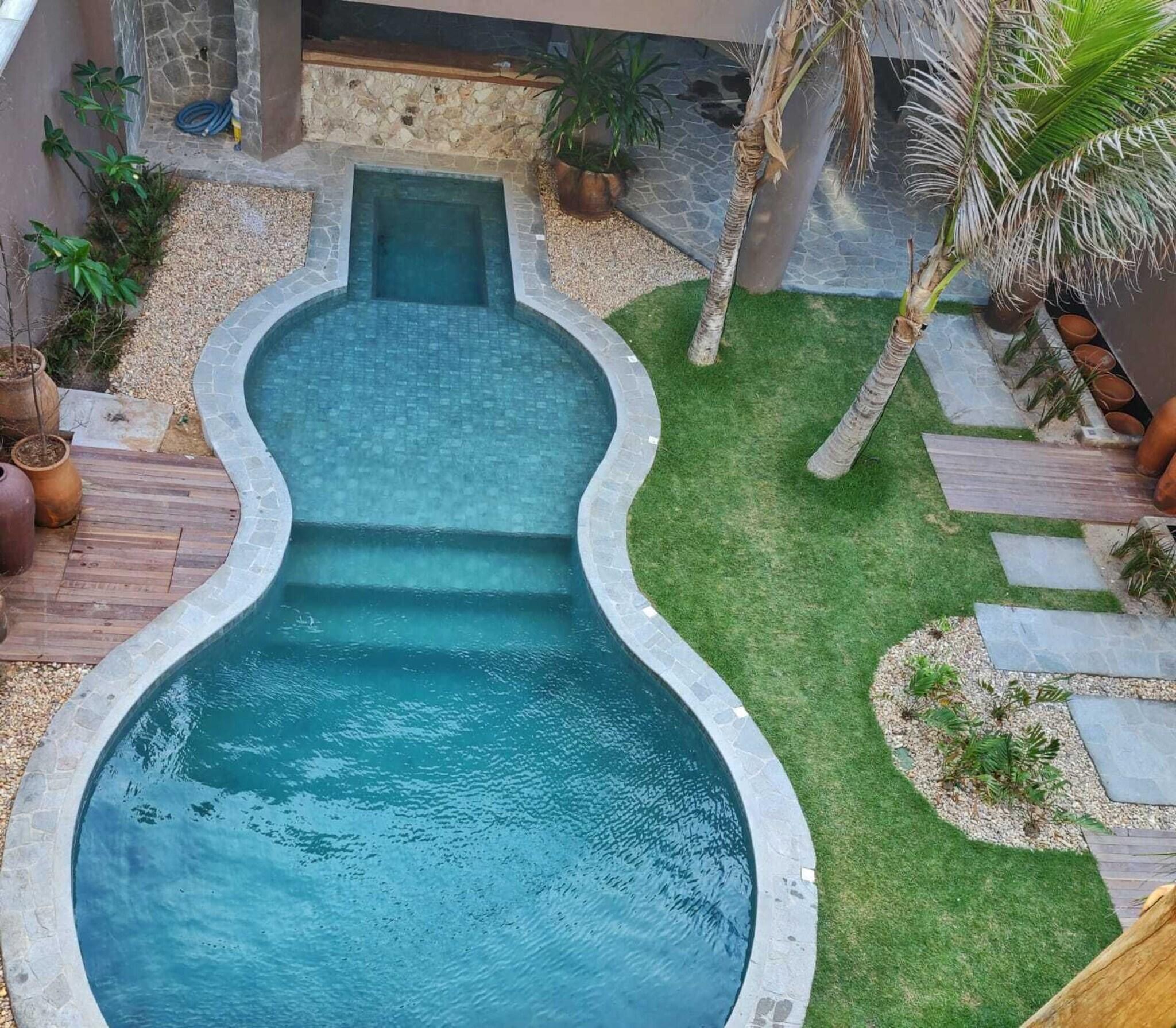 Vista Piscina Villa Costa Mar Hotel