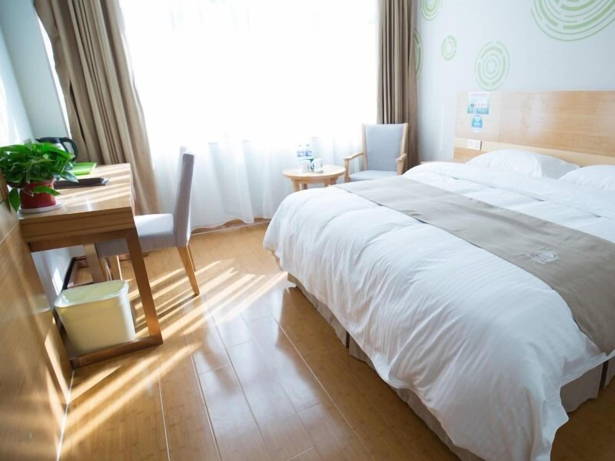 Habitación GreenTree Inn Maanshan Hanshan District Jiuwu Square Hotel