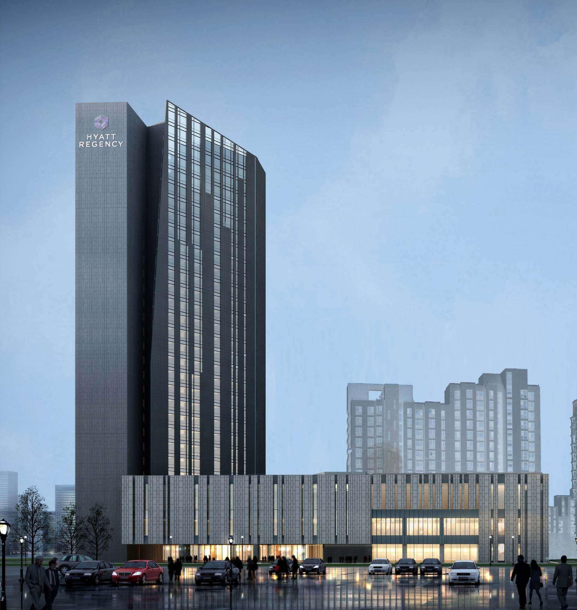 Vista Exterior Hyatt Regency Tianjin East