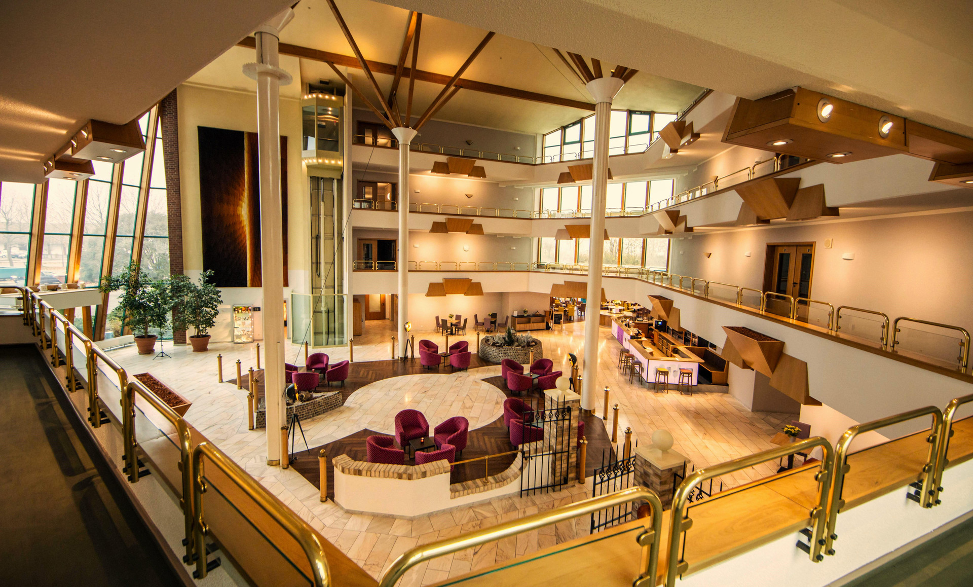 Vista Lobby Best Western Parkhotel Brehna-Halle