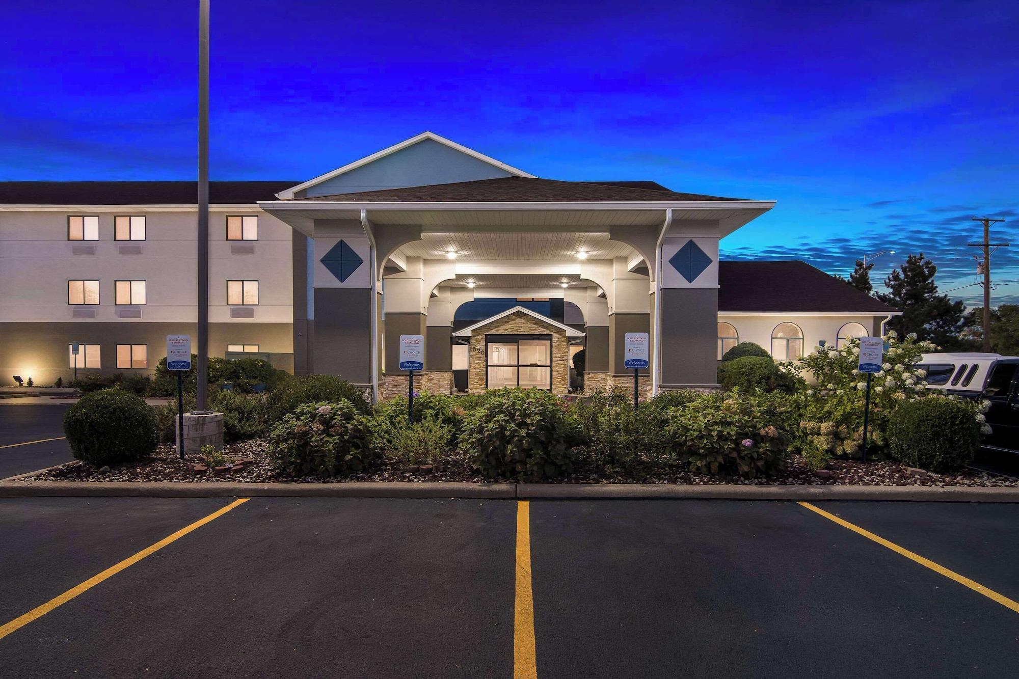 Vista Exterior Comfort Inn Joliet West I-80