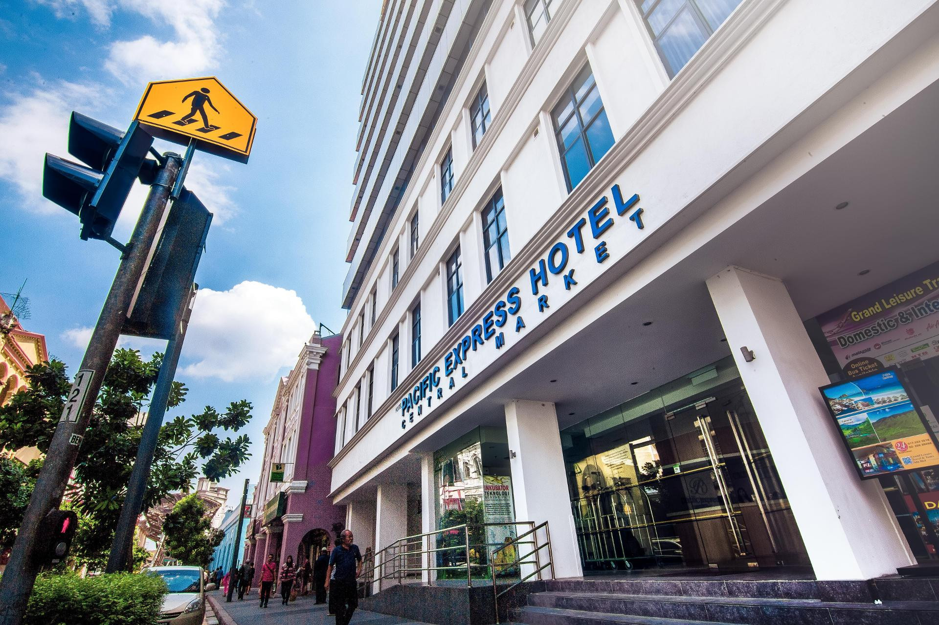Vista Exterior Pacific Express Hotel Central Market Kuala Lumpur