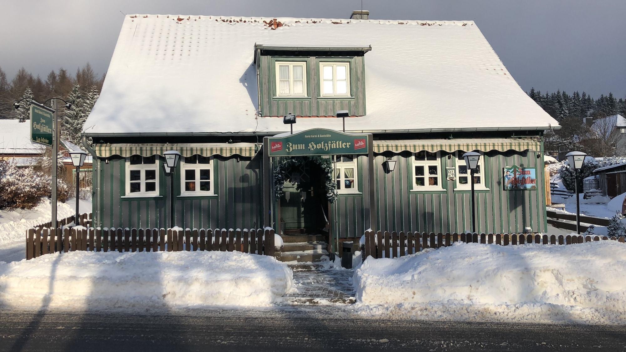 Vista Exterior Hotel Garni Zum Holzfäller