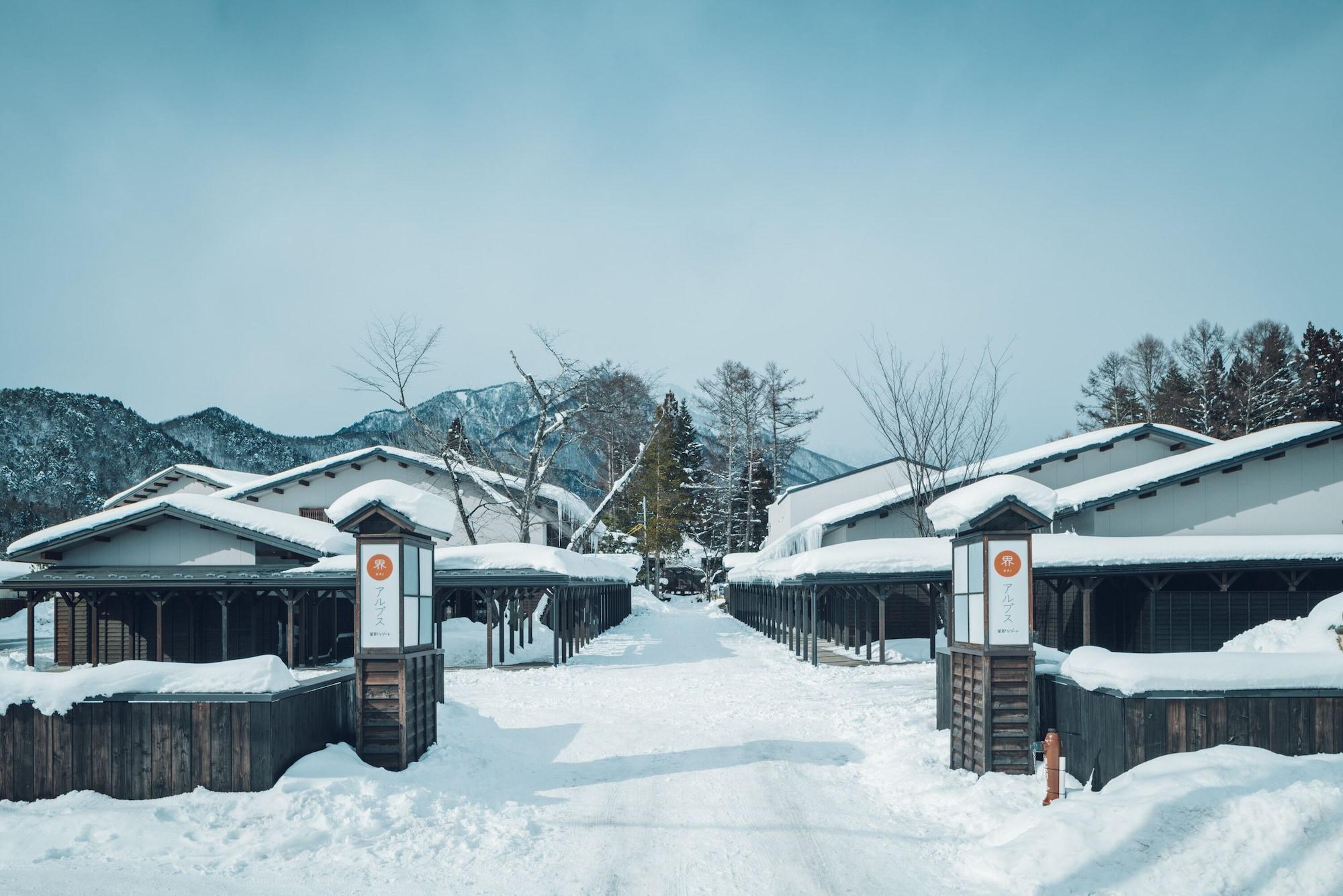 Vista Exterior Hoshino Resorts KAI Alps