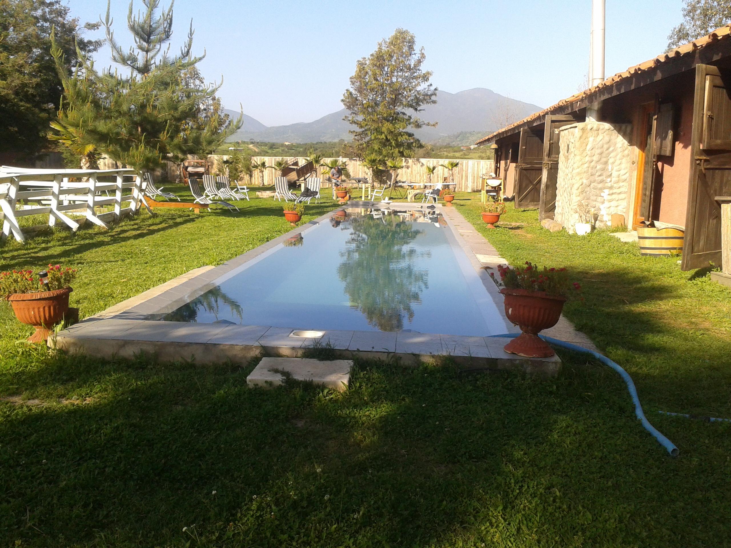 Vista Piscina Haras Casacampo