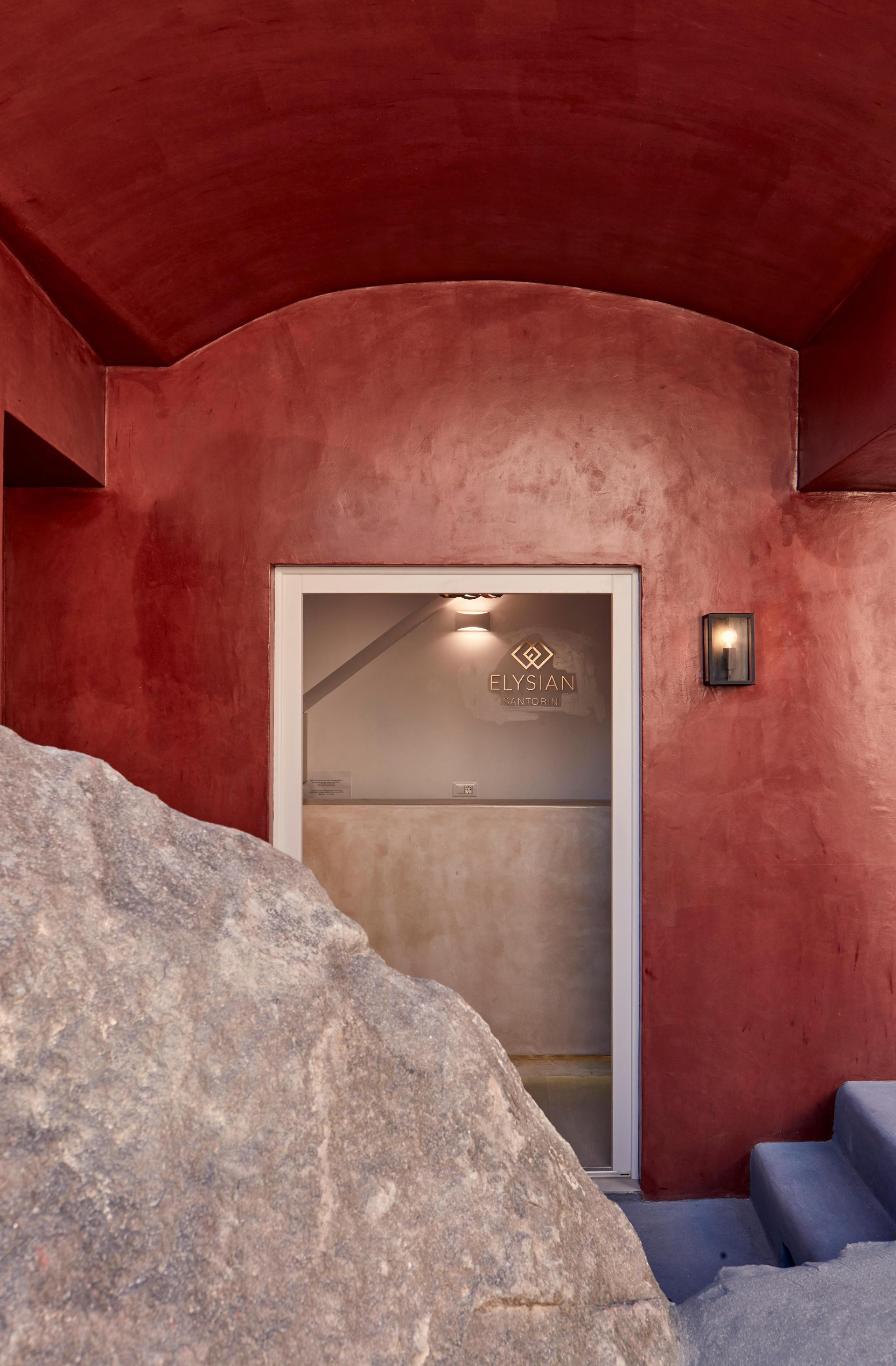 Vista Lobby Elysian Santorini