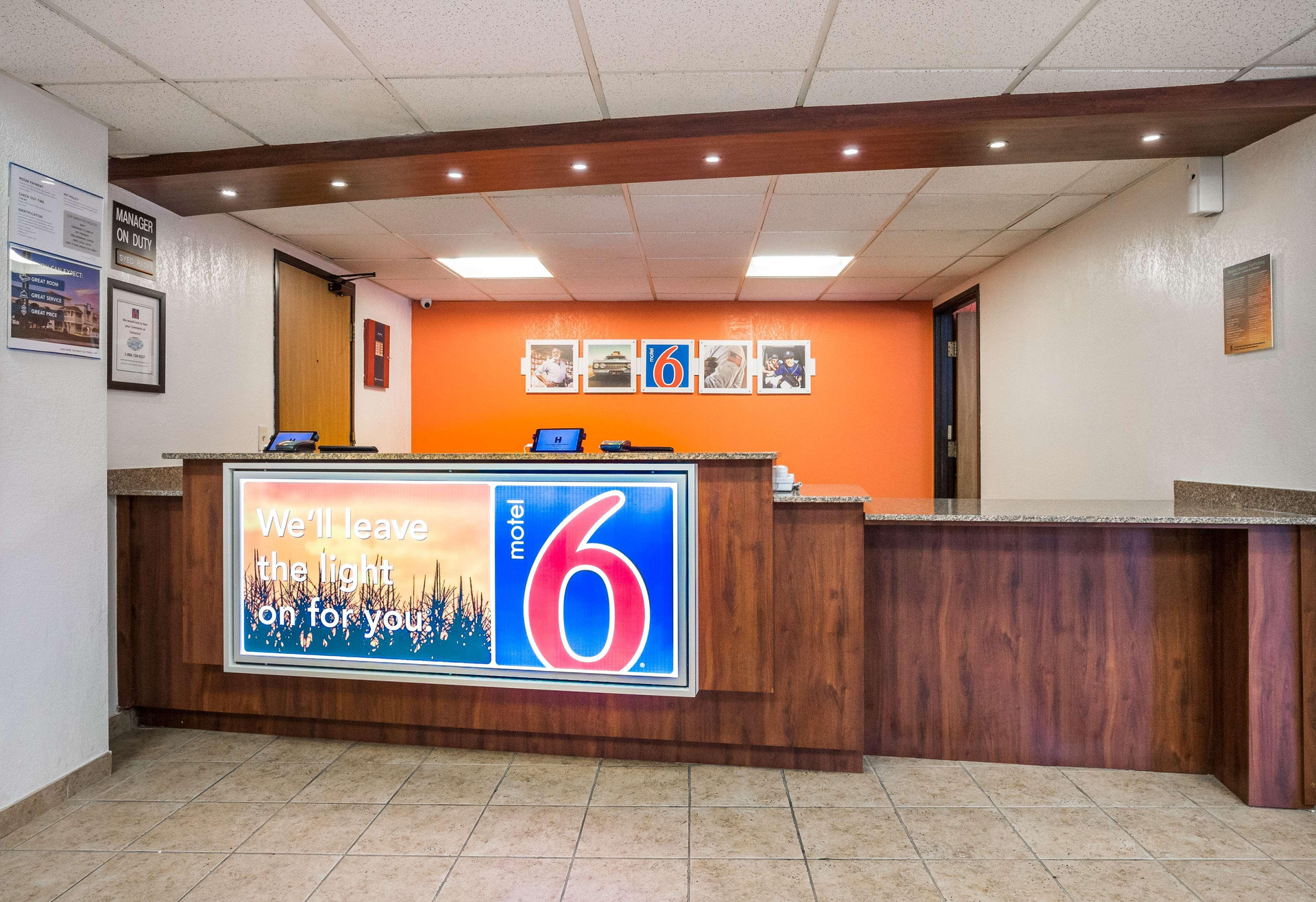 Vista Lobby Motel 6 Prospect Heights, IL