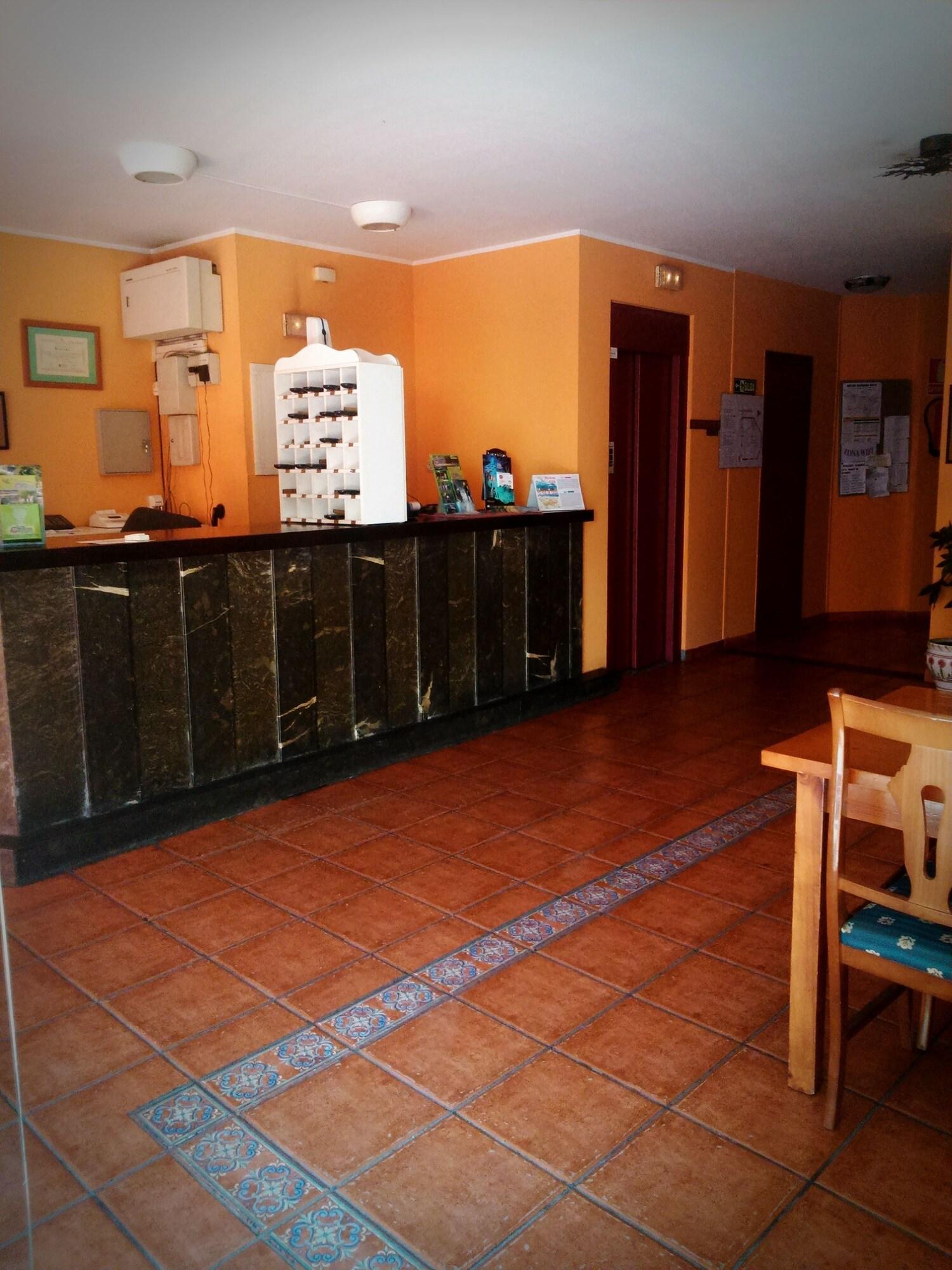 Vista Lobby Hotel Los Acebos Cangas