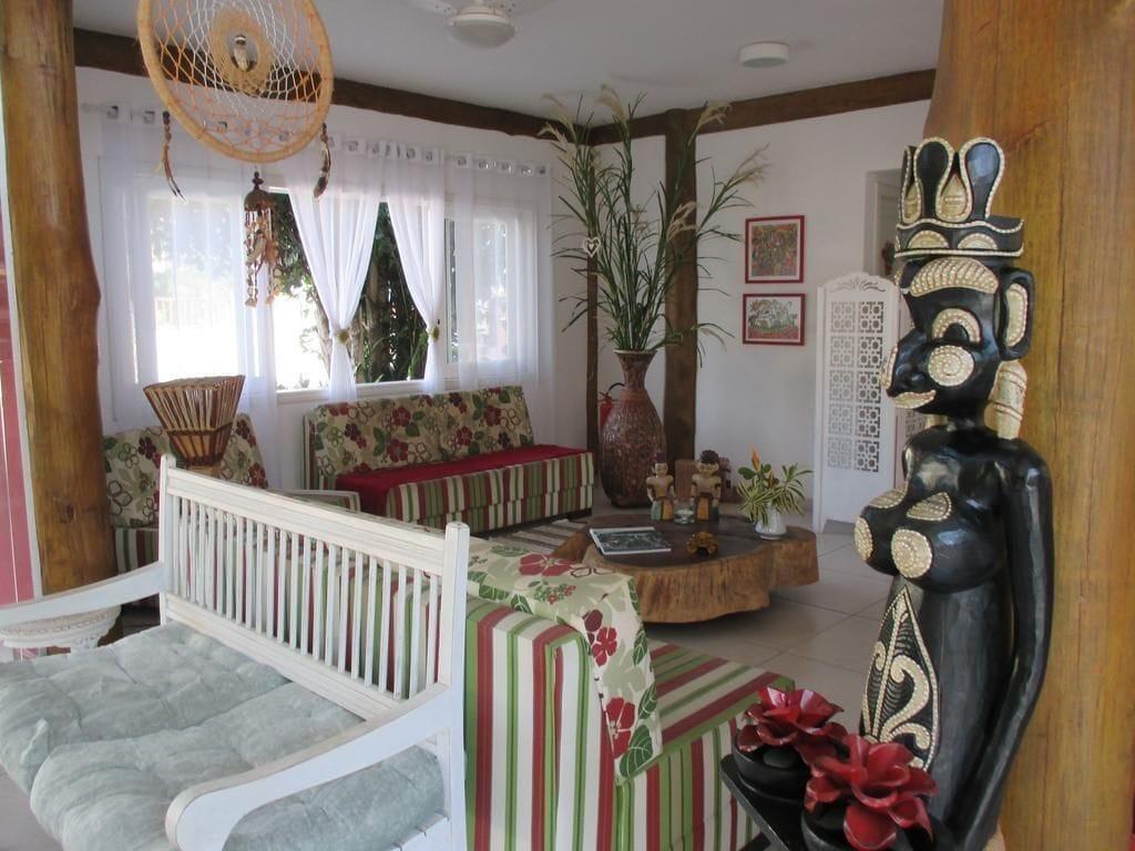 Vista Lobby Pousada Cana Caiana