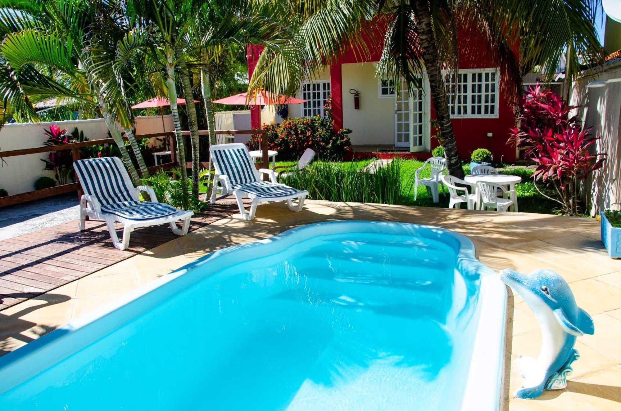 Vista Piscina Pousada Luzes de Geribá