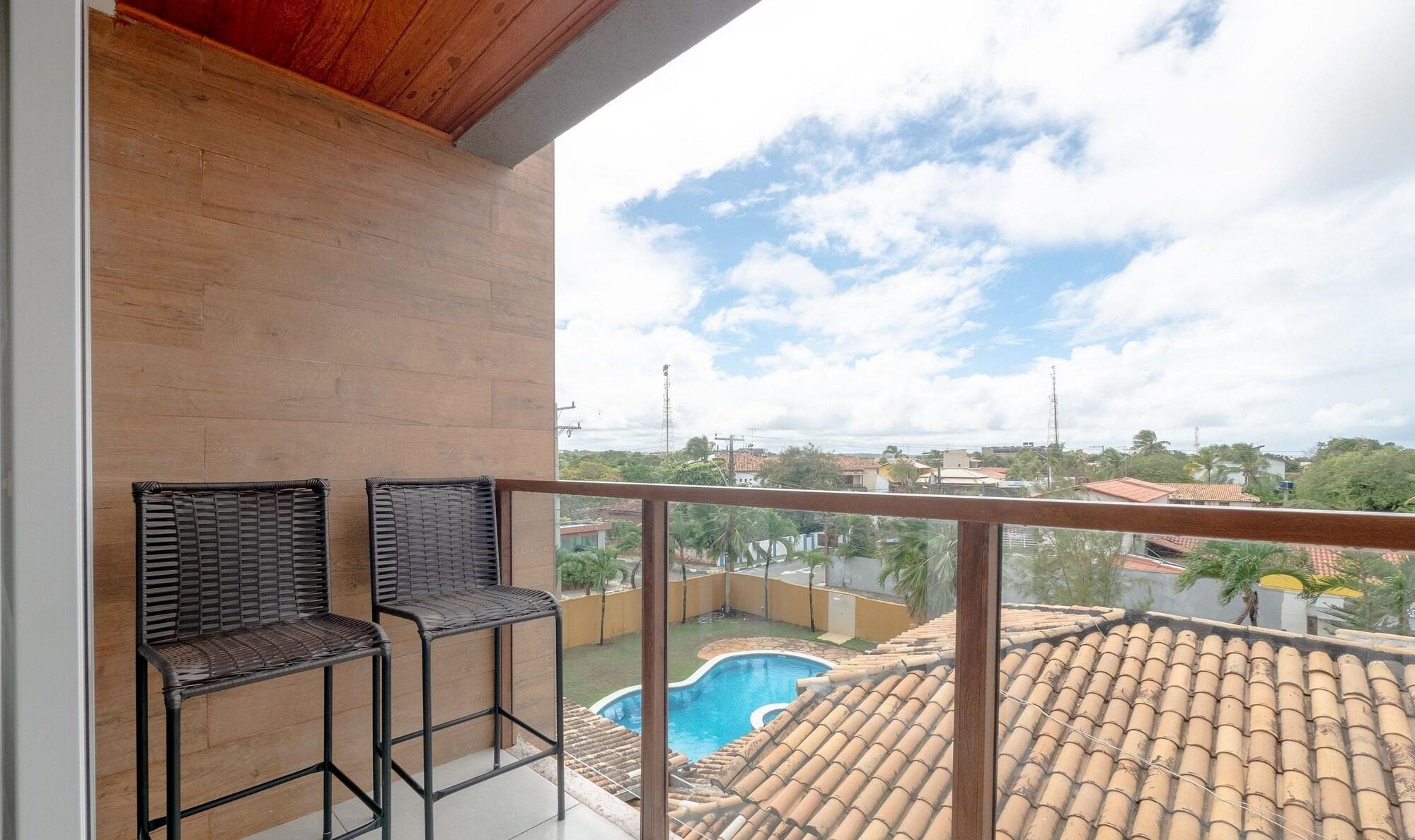 Comodidades del Alojamiento Beautiful apt in Building w Pool Guarajuba Aga0203