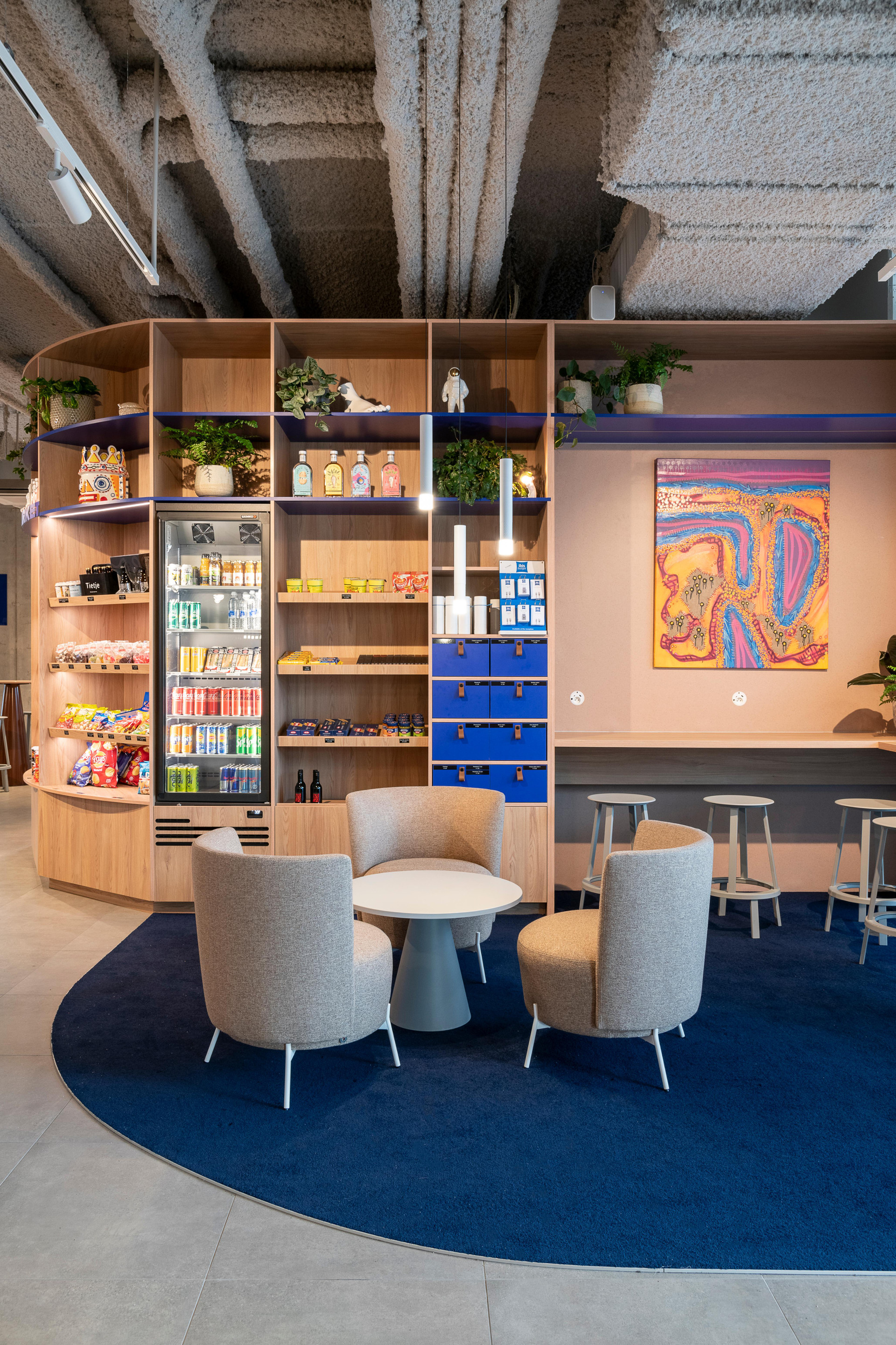 Vista Lobby ibis budget Gent Centrum Dampoort