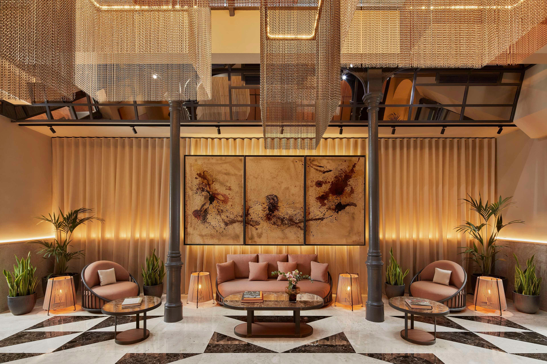 Vista Lobby NH Collection Palacio de Tepa