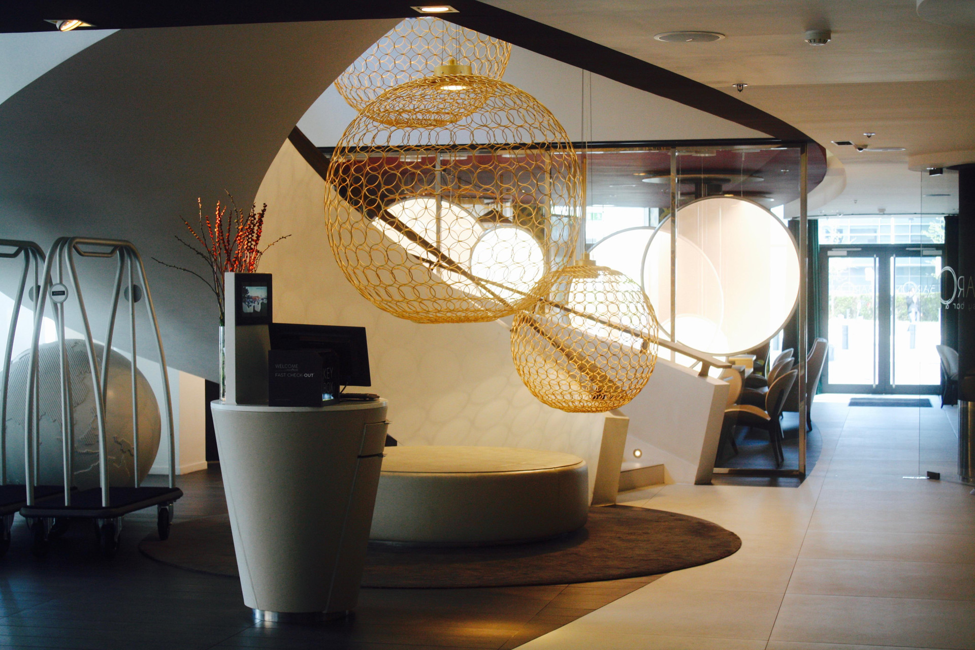 Vista Lobby Pullman Brussels Centre Midi