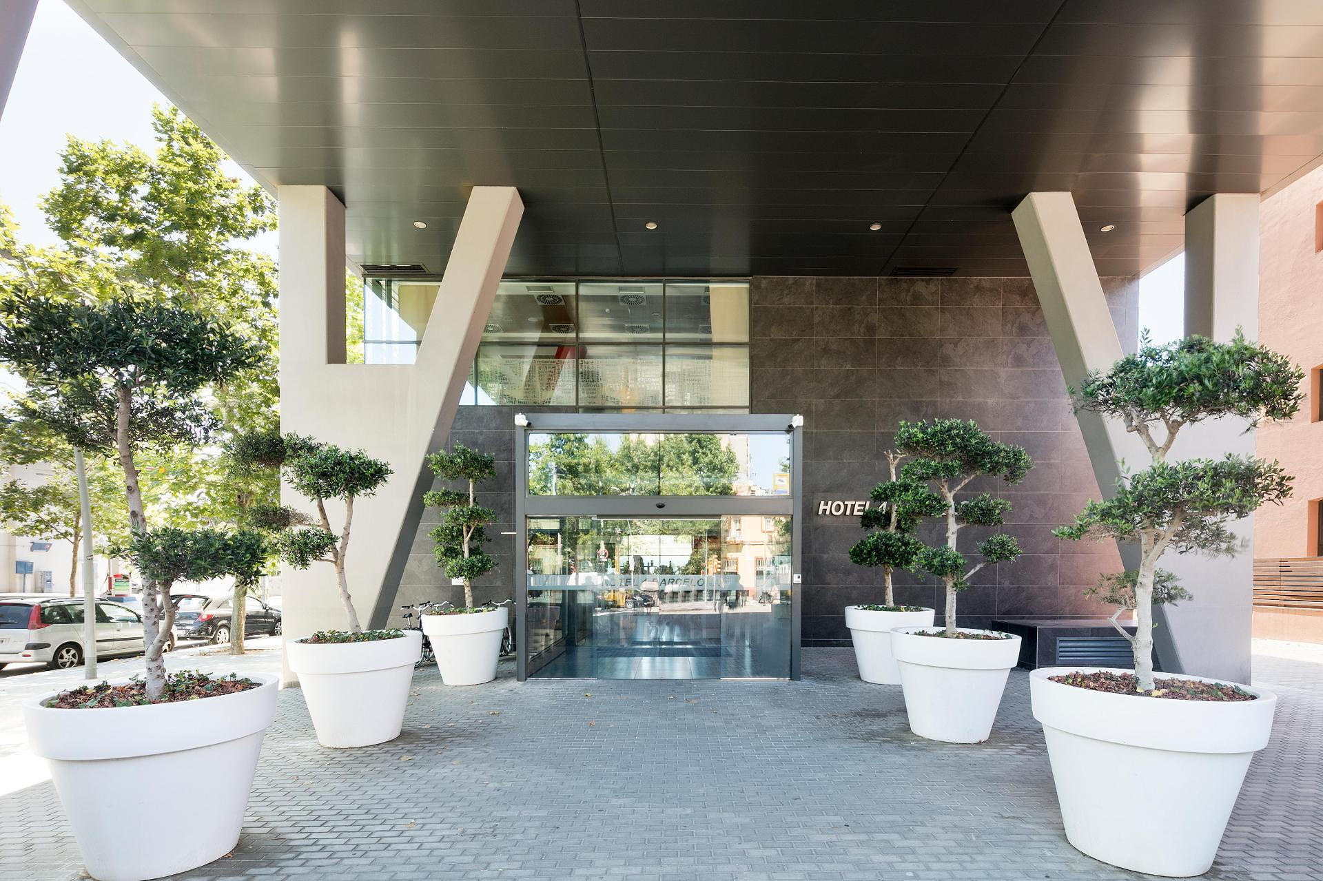 Vista Exterior Hotel Best 4 Barcelona